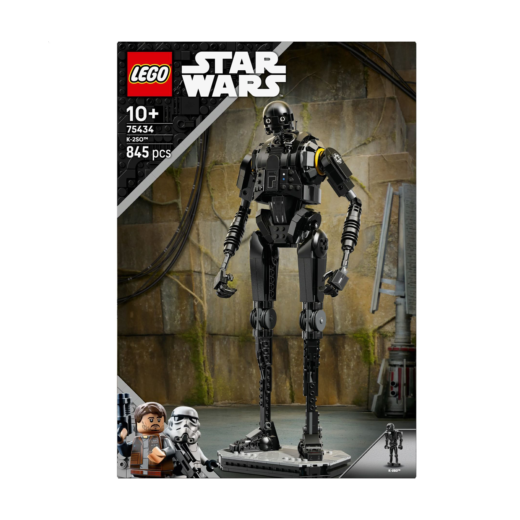 Конструктор LEGO Star Wars Дроїд-охоронець K-2SO, 845 деталей, від 10 років (75434)