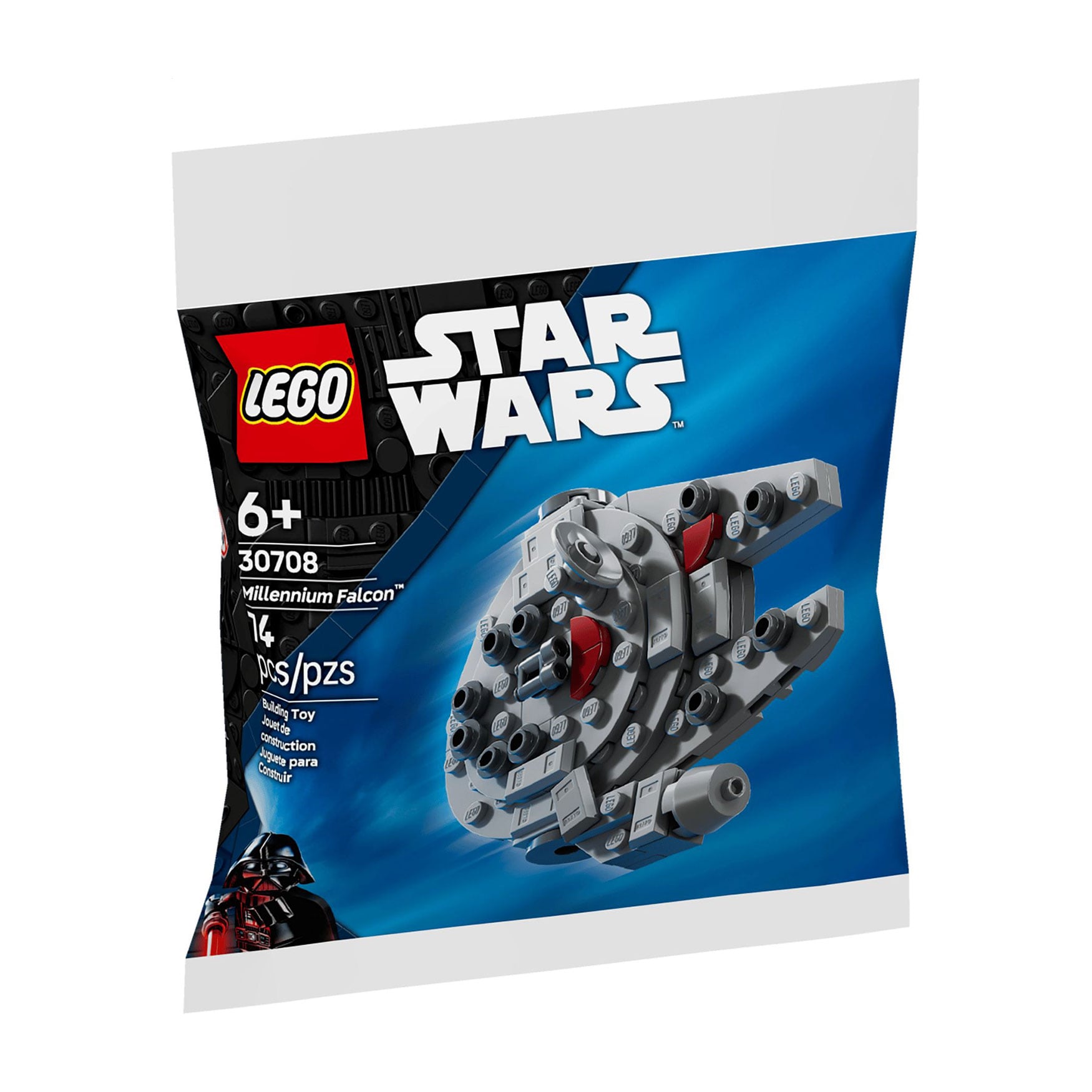 Конструктор LEGO Star Wars Мінімодель Сокіл тисячоліття, 74 деталі, від 6 років (30708)