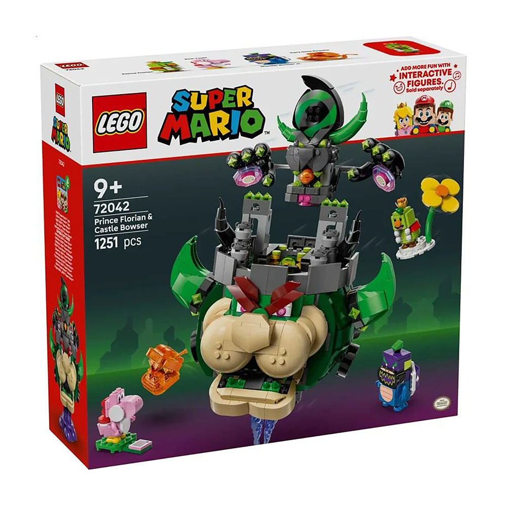 Конструктор LEGO Super Mario Prince Florian &amp; Castle Bowser, 1251 деталь, від 9 років (72042)
