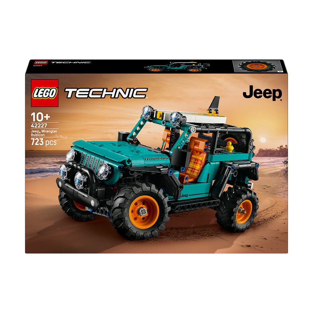 Конструктор LEGO Technic Позашляховик Jeep Wrangler Rubicon, 723 деталі, від 10 років (42227)