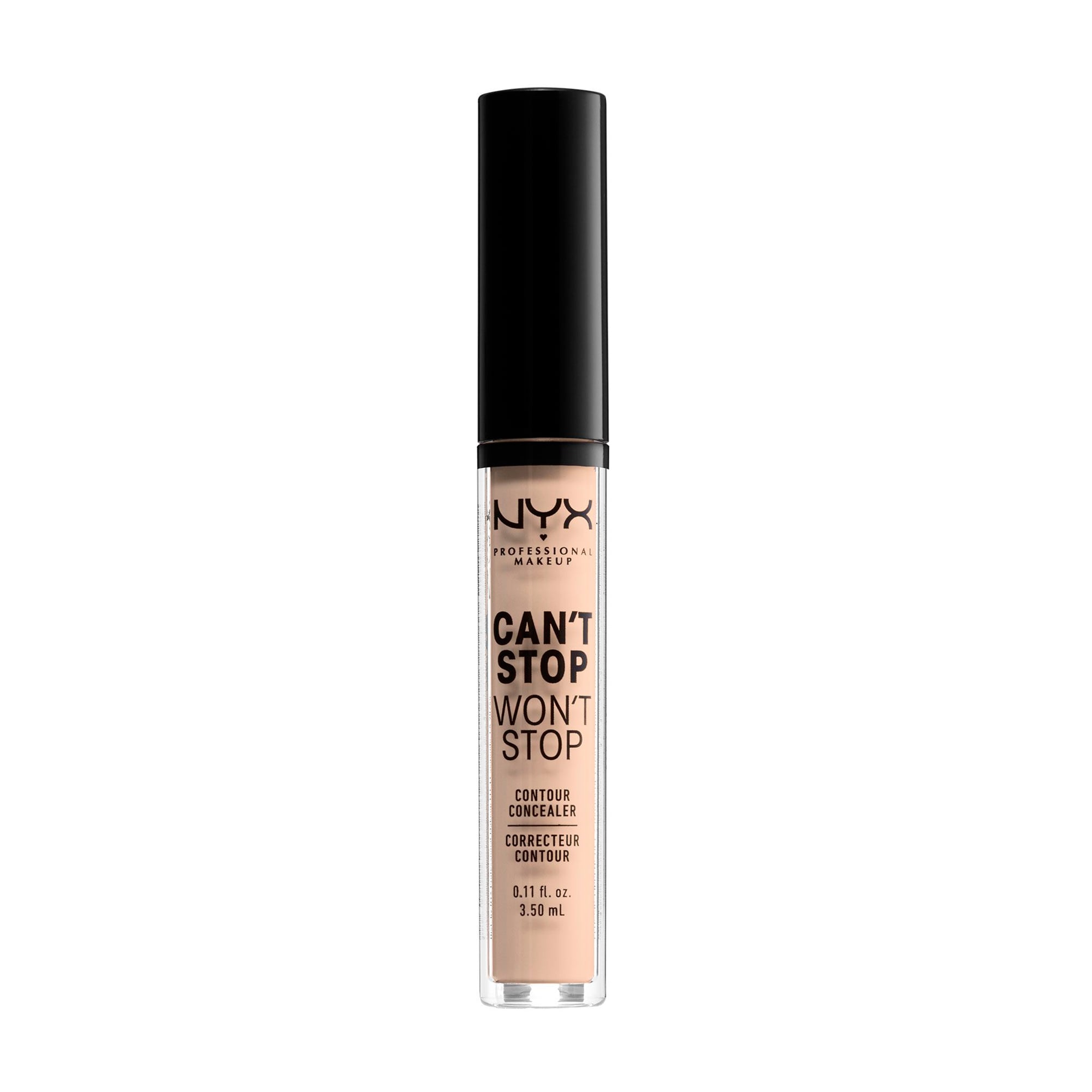 Консилер для обличчя NYX Professional Makeup Can't Stop Won't Stop Contour Concealer, 02 Alabaster, 3.5 мл