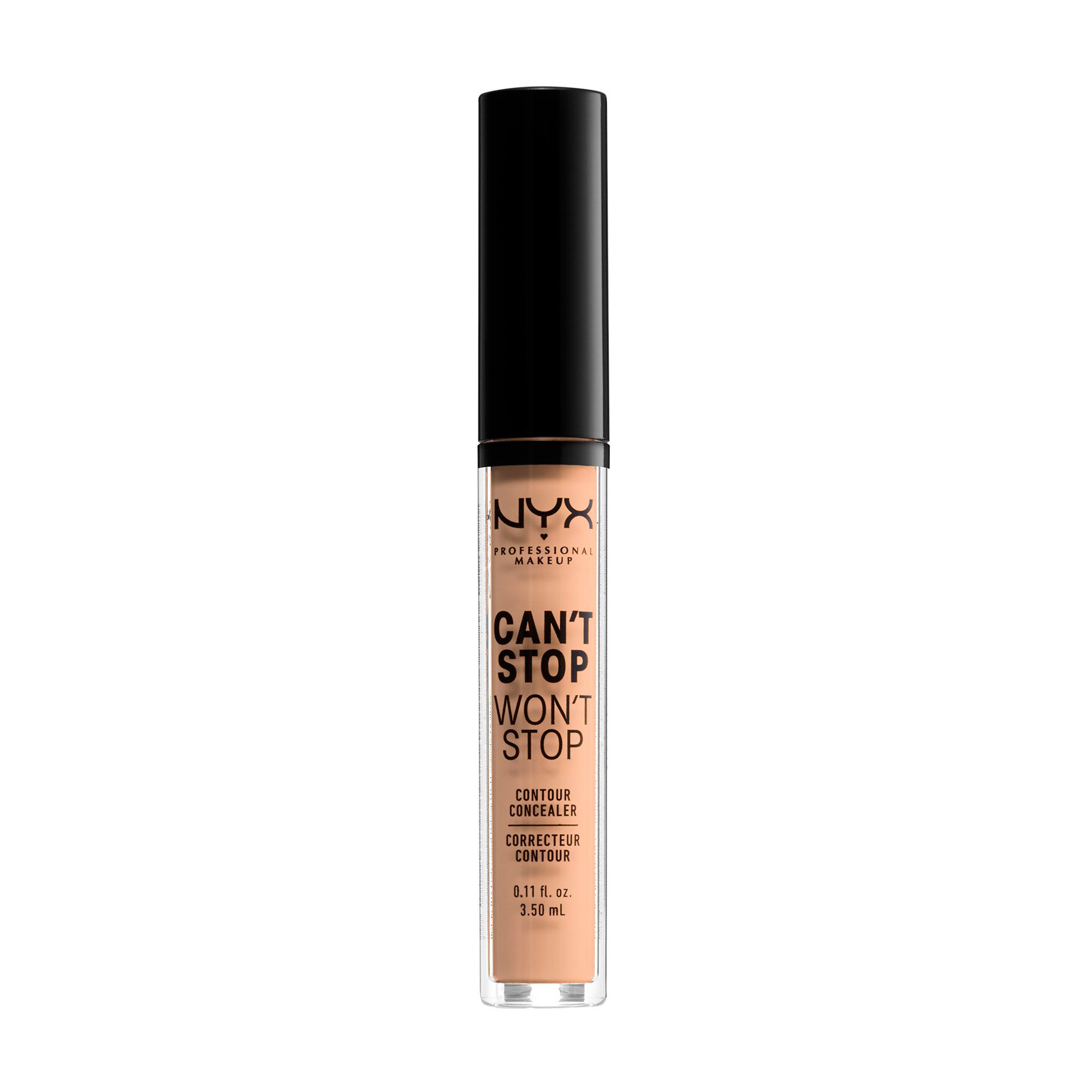 Консилер для обличчя NYX Professional Makeup Can't Stop Won't Stop Contour Concealer, 07 Natural, 3.5 мл