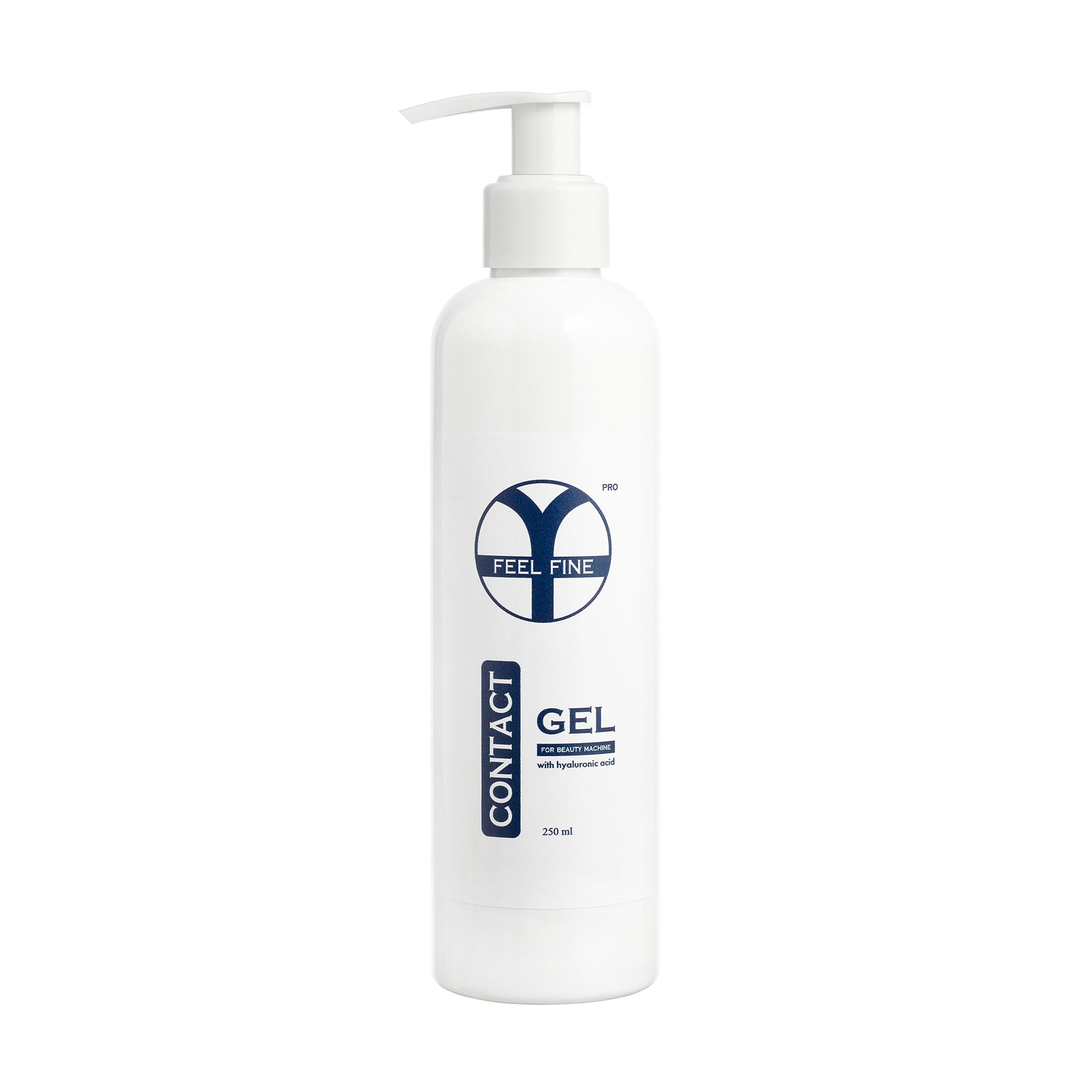 Контактний гель для тіла FEEL FINE Contact Gel With Hyaluronic Acid для апаратних процедур, 250 мл