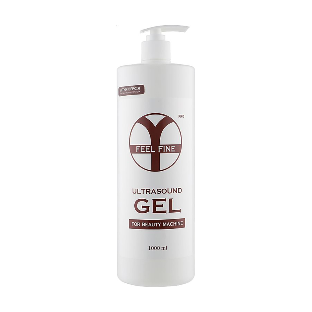 Контактний гель для тіла FEEL FINE Ultrasound Gel для апаратних процедур, 1 л