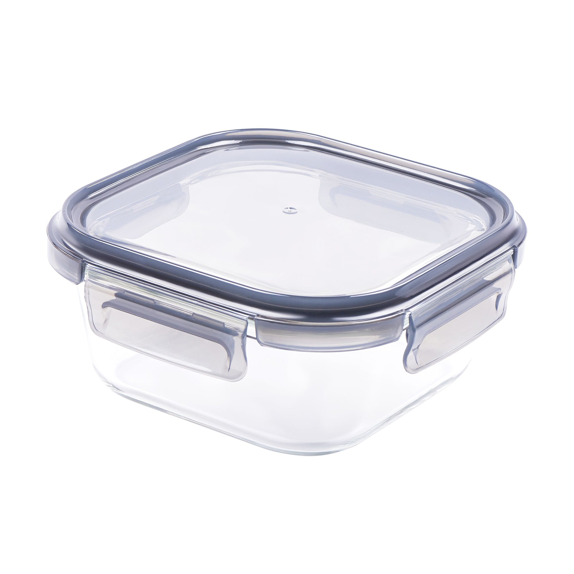 Контейнер для зберігання продуктів Krauff Artglas з кришкою, 15.1*15.1*6.2 см, 800 мл (29-298-023)