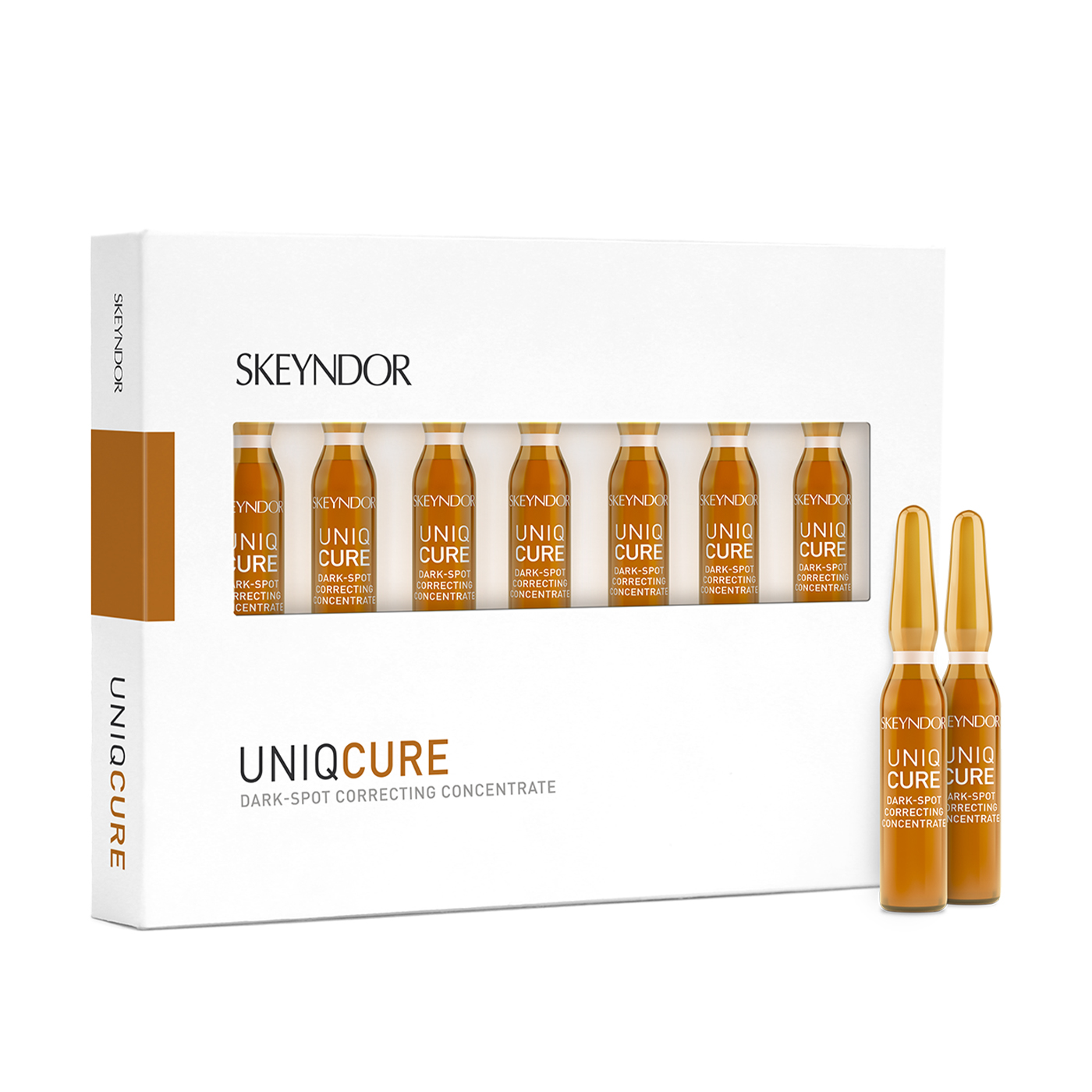 Концентрат для обличчя Skeyndor Uniqcure Dark-Spot Correcting Concentrate проти пігментації, 7*2 мл
