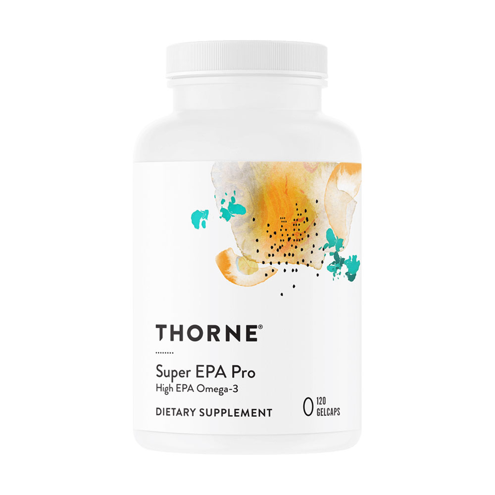 Концентрат Омега-3 Thorne Research Super EPA Pro, 120 гелевих капсул