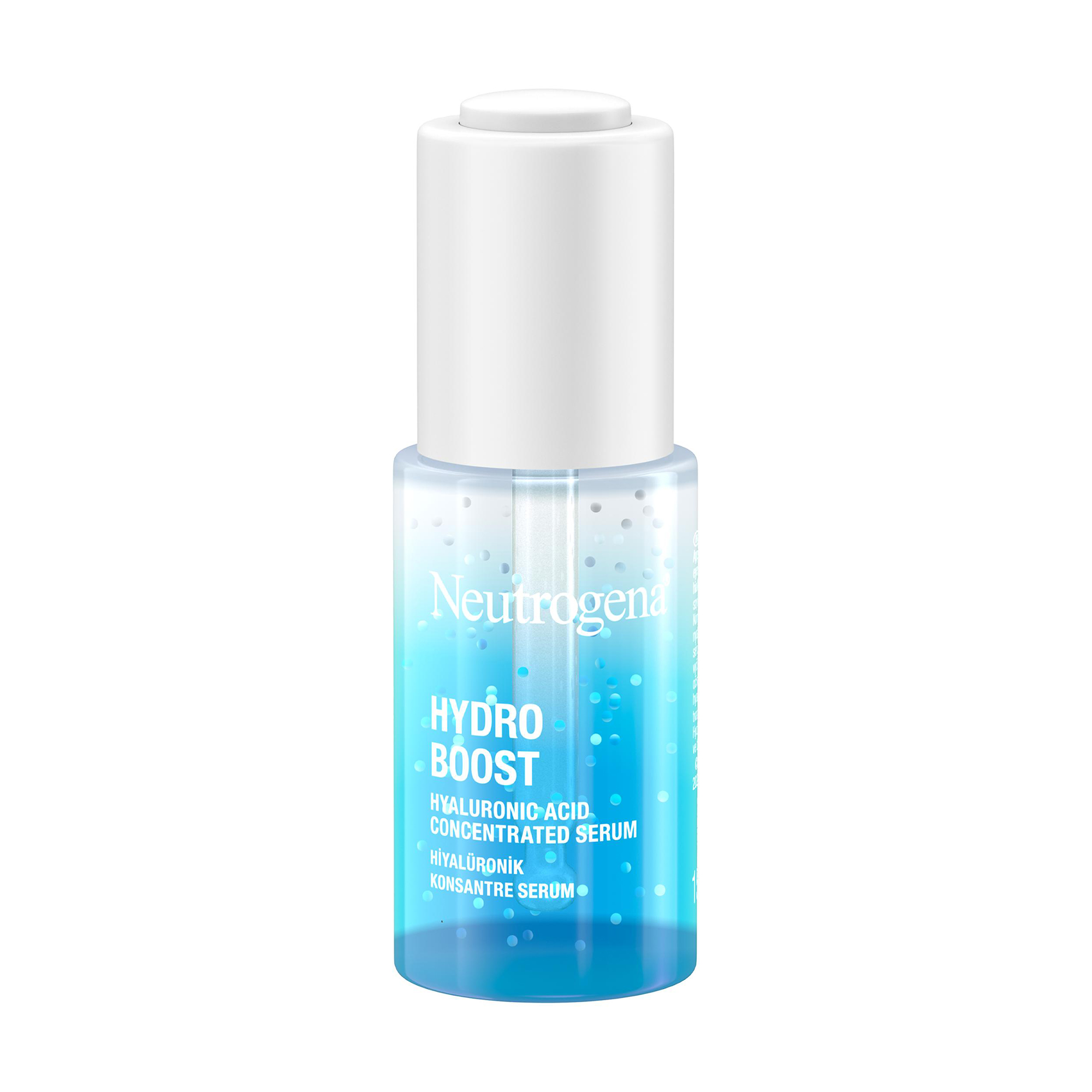 Концентрована сироватка для обличчя Neutrogena Hydro Boost Hyaluronic Acid Concentrated Serum з гіалуроновою кислотою, 15 мл
