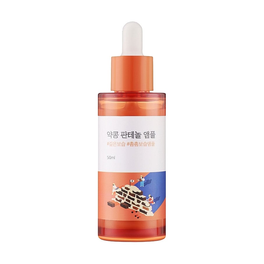 Концентрована сироватка для обличчя Round Lab Soybean Panthenol Ampoule з екстрактом соєвих бобів та пантенолом, 50 мл