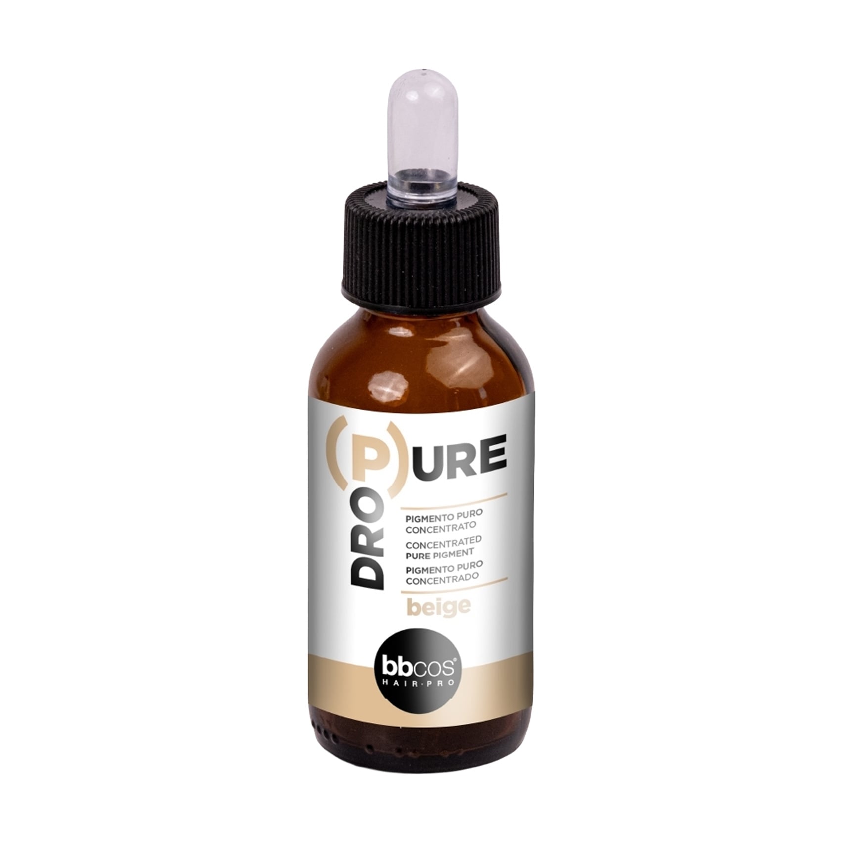 Концентровані прямі пігменти для волосся BBcos DroPure Concentrated Pure Pigment Beige, 50 мл
