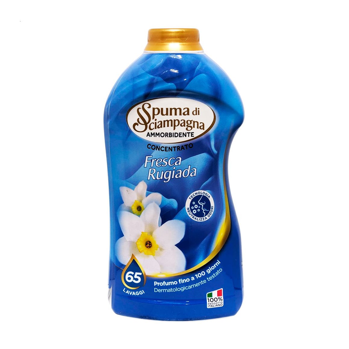 Концентрований кондиціонер для білизни Spuma di Sciampagna Fresca Rugiada 65 циклів прання, 1.3 л
