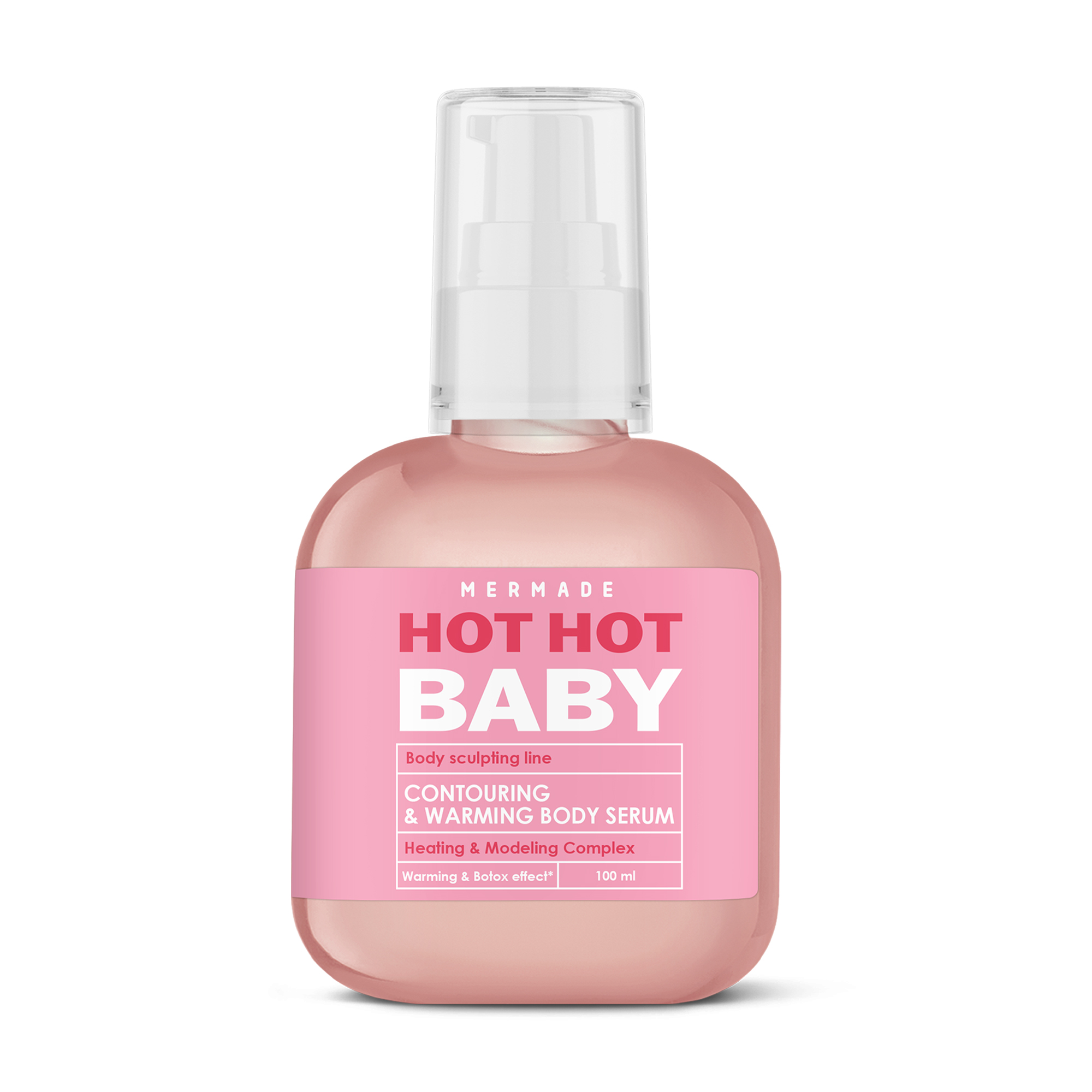 Контурувальна сироватка для тіла Mermade Hot Hot Baby Contouring &amp; Warming Body Serum із зігріваючим ефектом, 100 мл