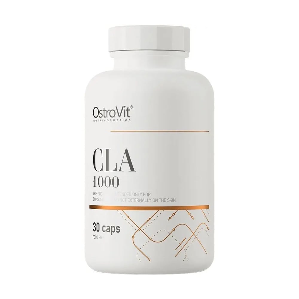 Кон'югована лінолева кислота OstroVit CLA 1000, 30 капсул