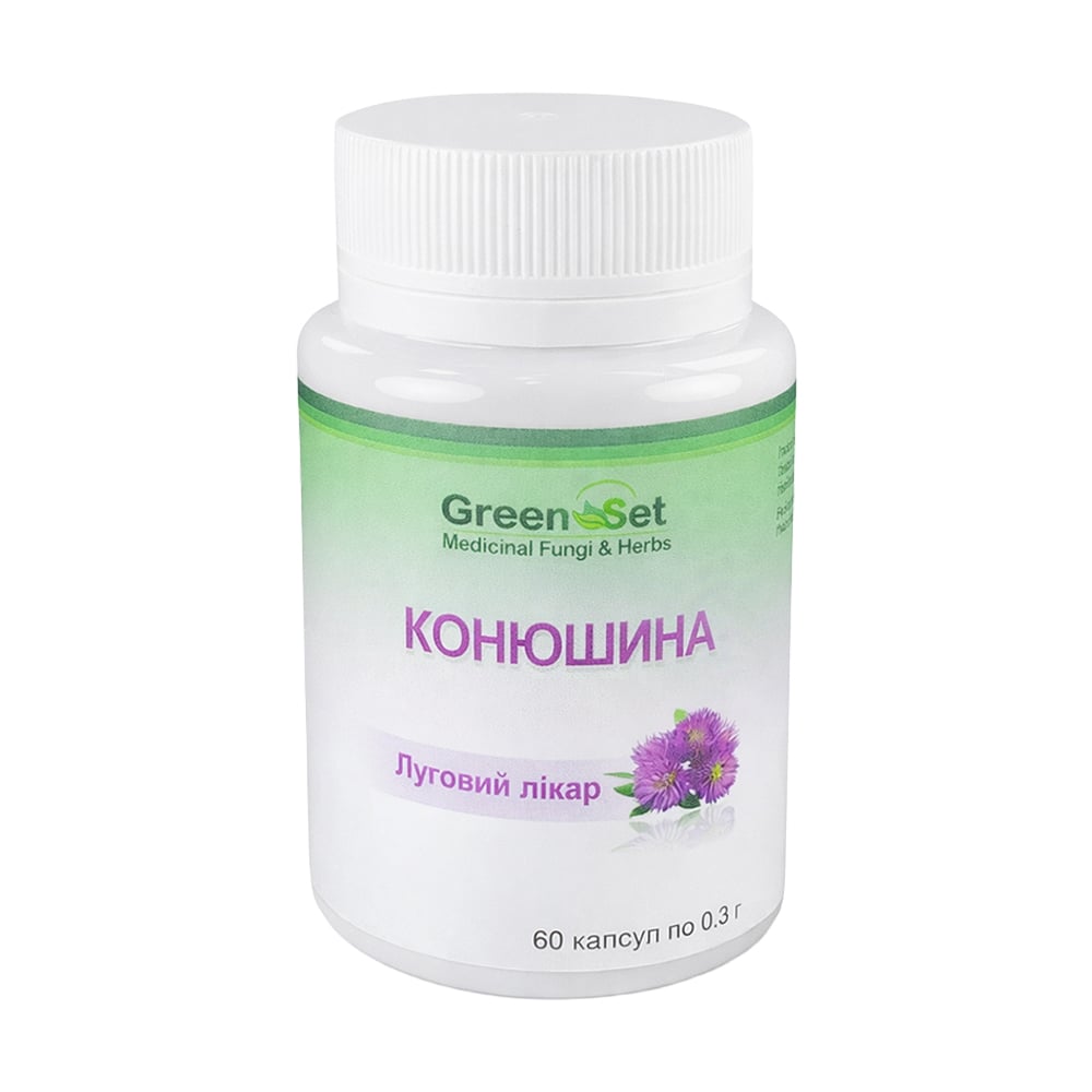 Конюшина GreenSet Луговий лікар, 60 капсул