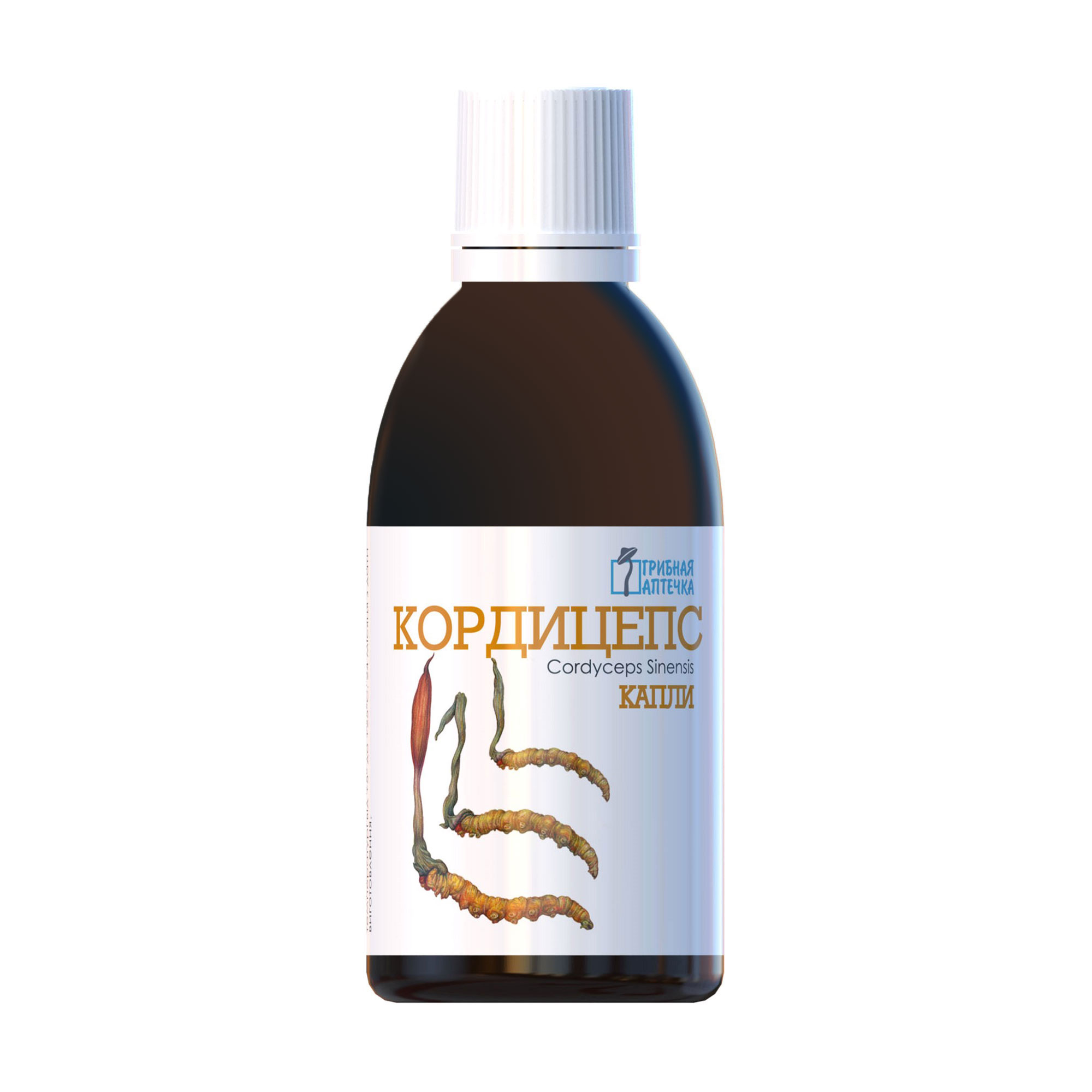 Кордицепс ФітоБіоТехнології Cordyceps Sinensis Грибна аптечка в краплях, 50 мл