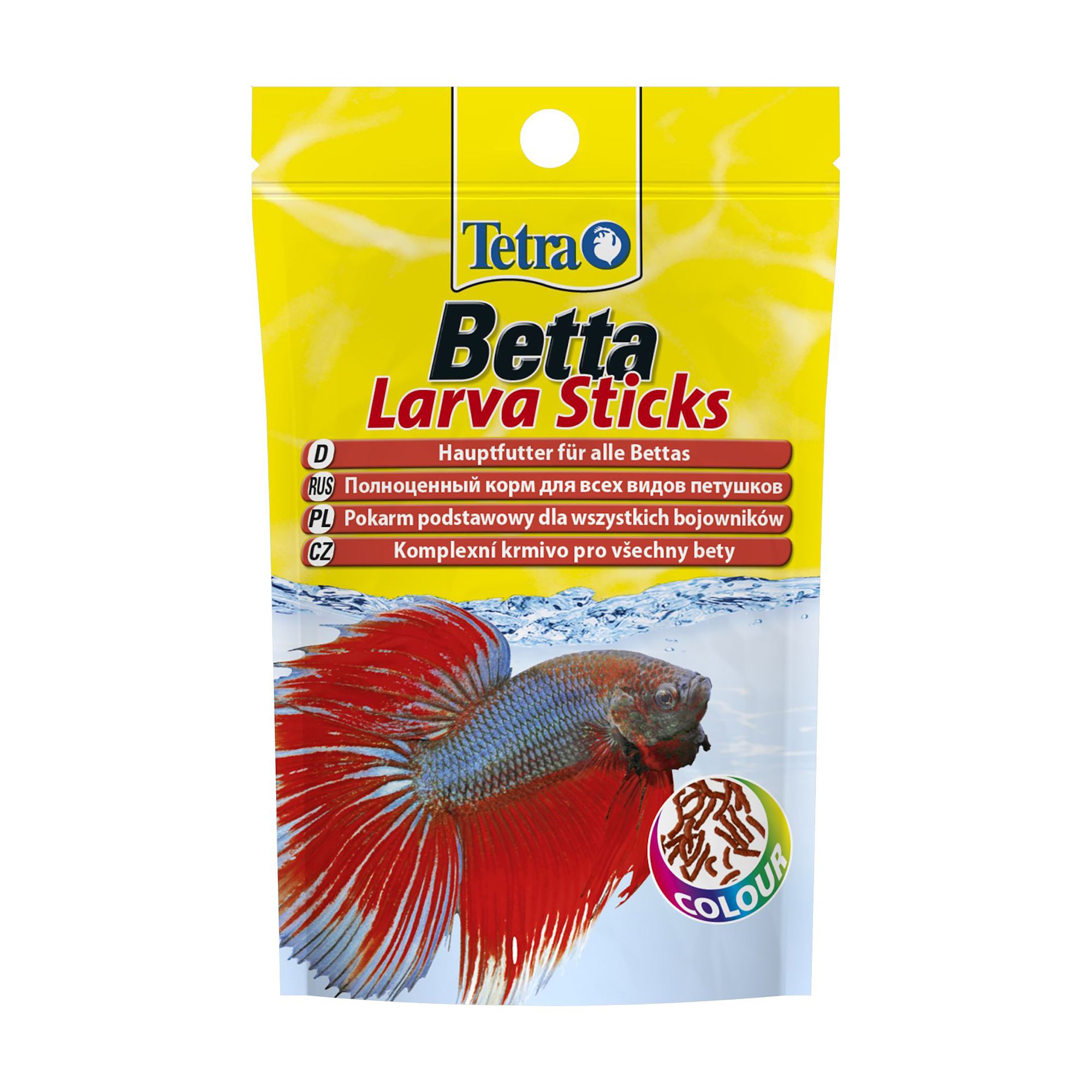 Корм для всіх видів півників Tetra Betta Larva Sticks, 5 г
