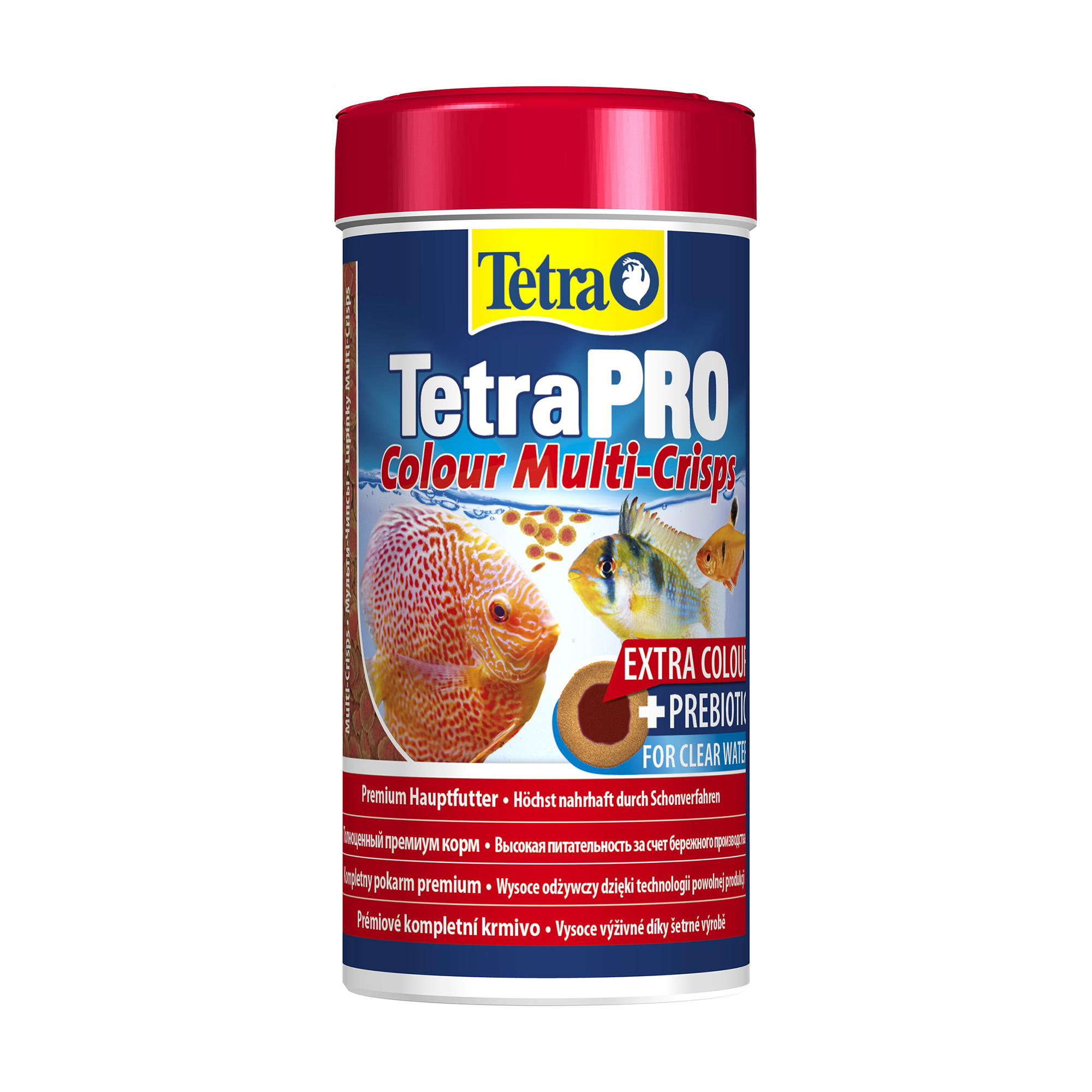 Корм для яскравозабарвлених риб Tetra Pro Colour Multi-Crisps, 55 г