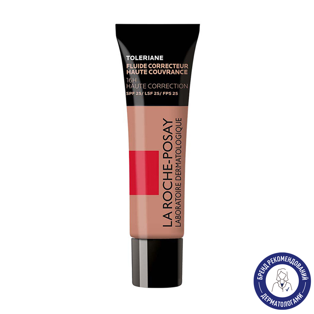 Коригувальний тональний флюїд для обличчя La Roche-Posay Toleriane SPF 25 для чутливої шкіри, 11, 30 мл