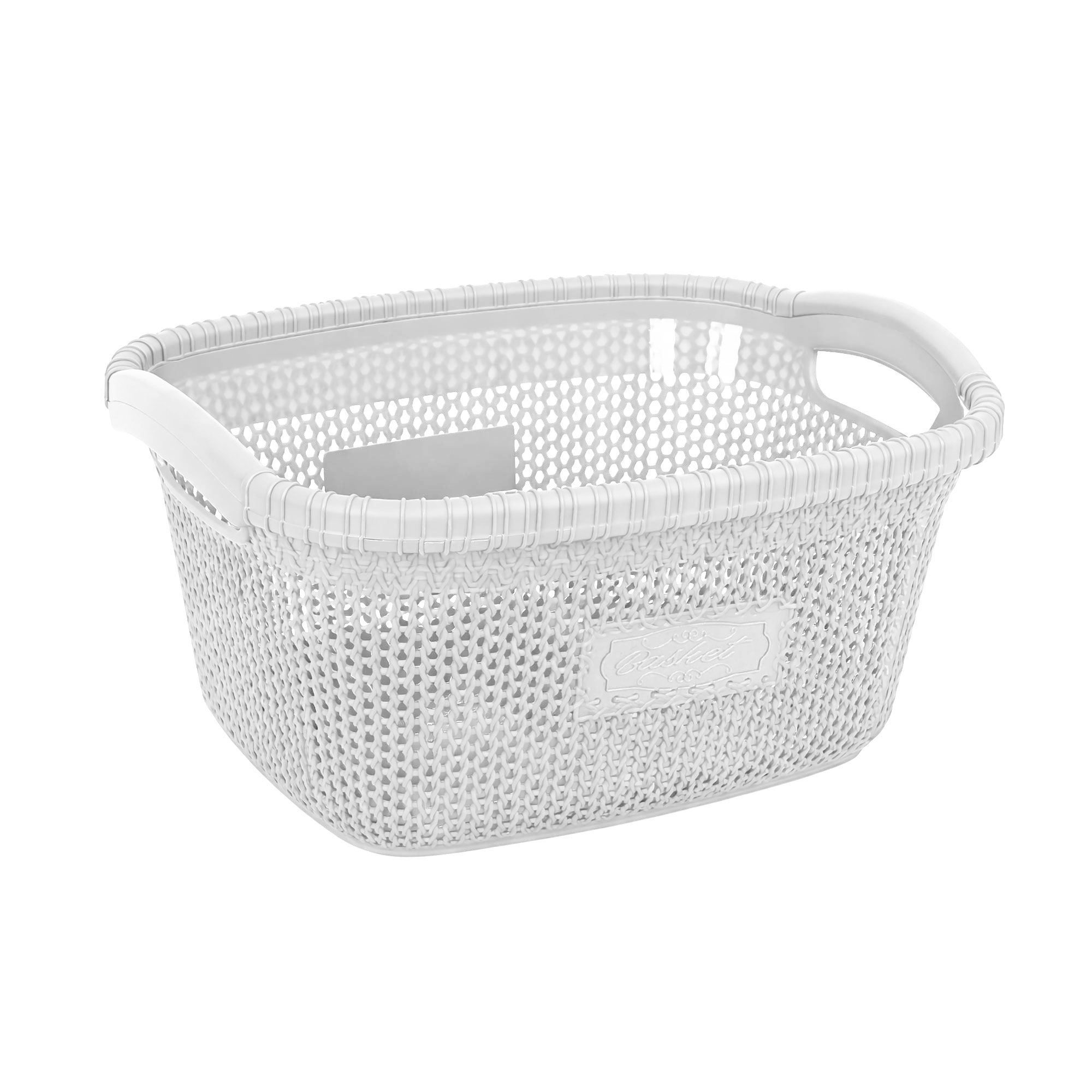 Кошик для білизни без кришки Violet House 1003 Віолетта White, 28 л
