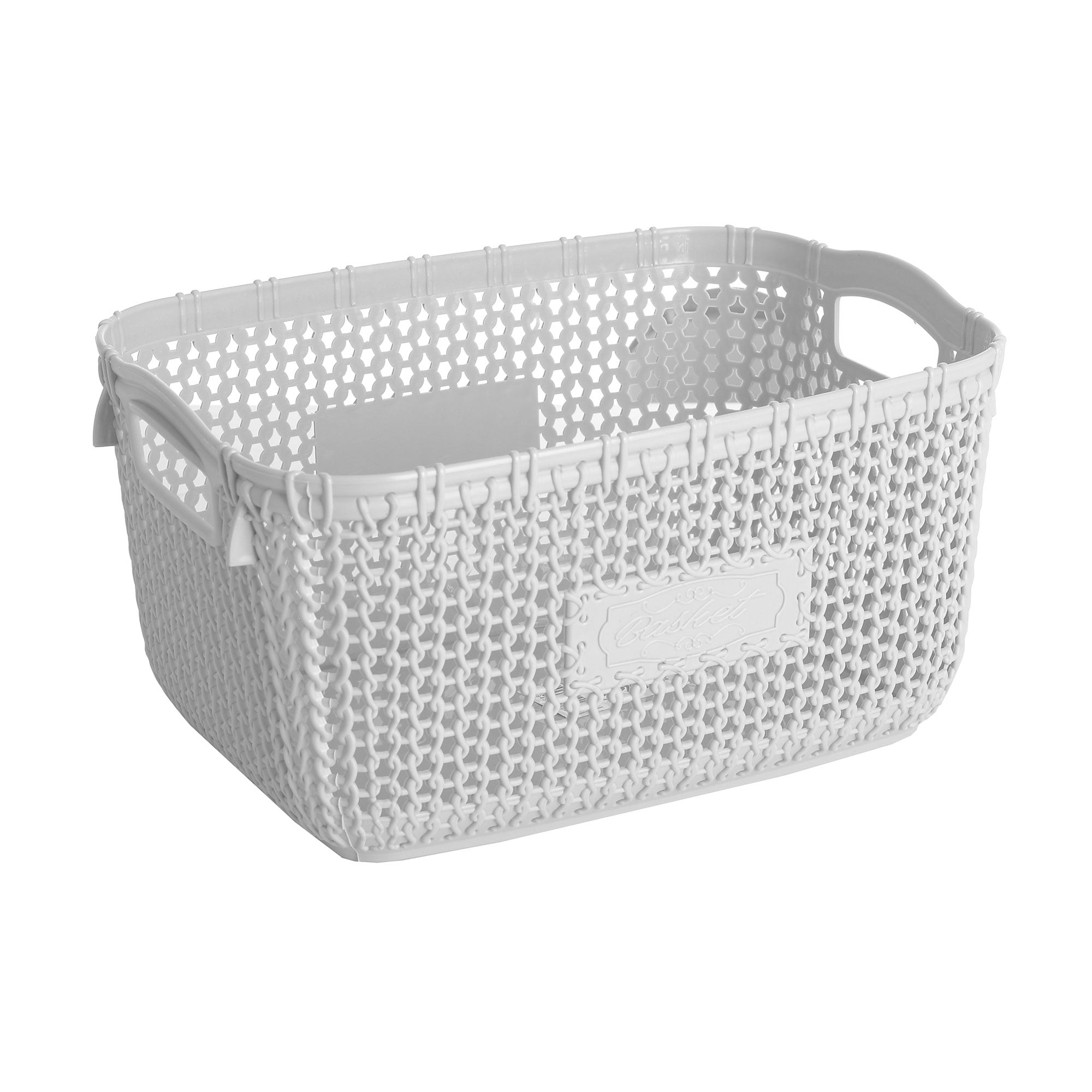 Кошик для зберігання без кришки Violet House 1008 Віолетта White, 20*26.5*13.5 см, 5 л