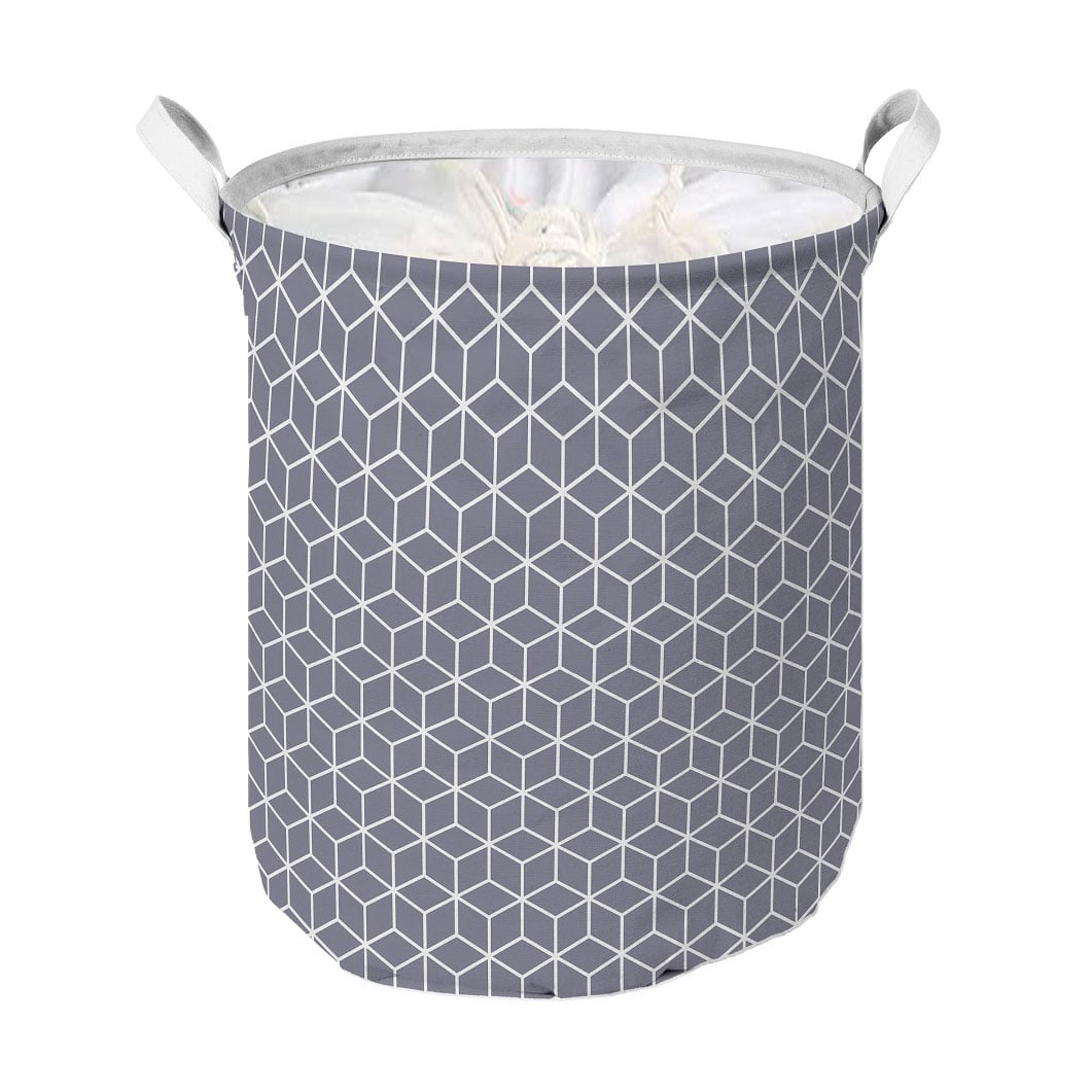 Кошик тканинний Idea Home LY-04 Prism круглий, 40*50 см (LY-04 круг. ткан. з/кр Prism)