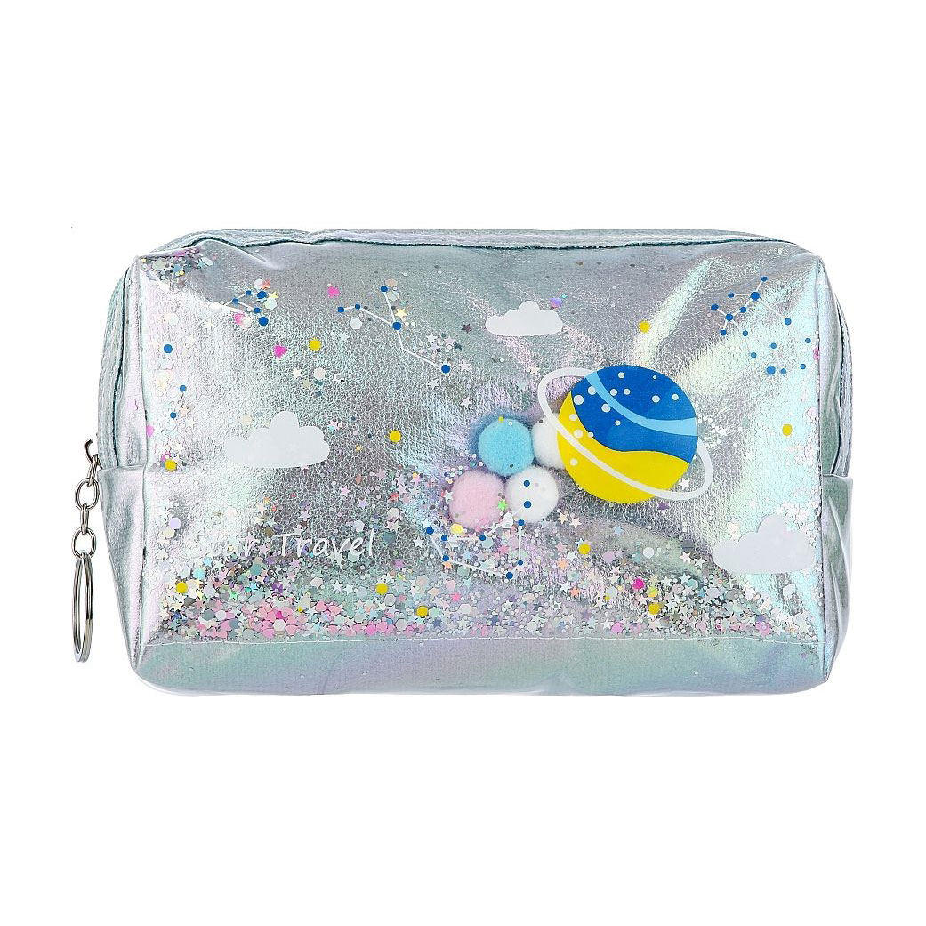 Косметичка Cosmo Shop Star Travel, 19*13*4 см, блакитна, 1 шт (CS1139A)