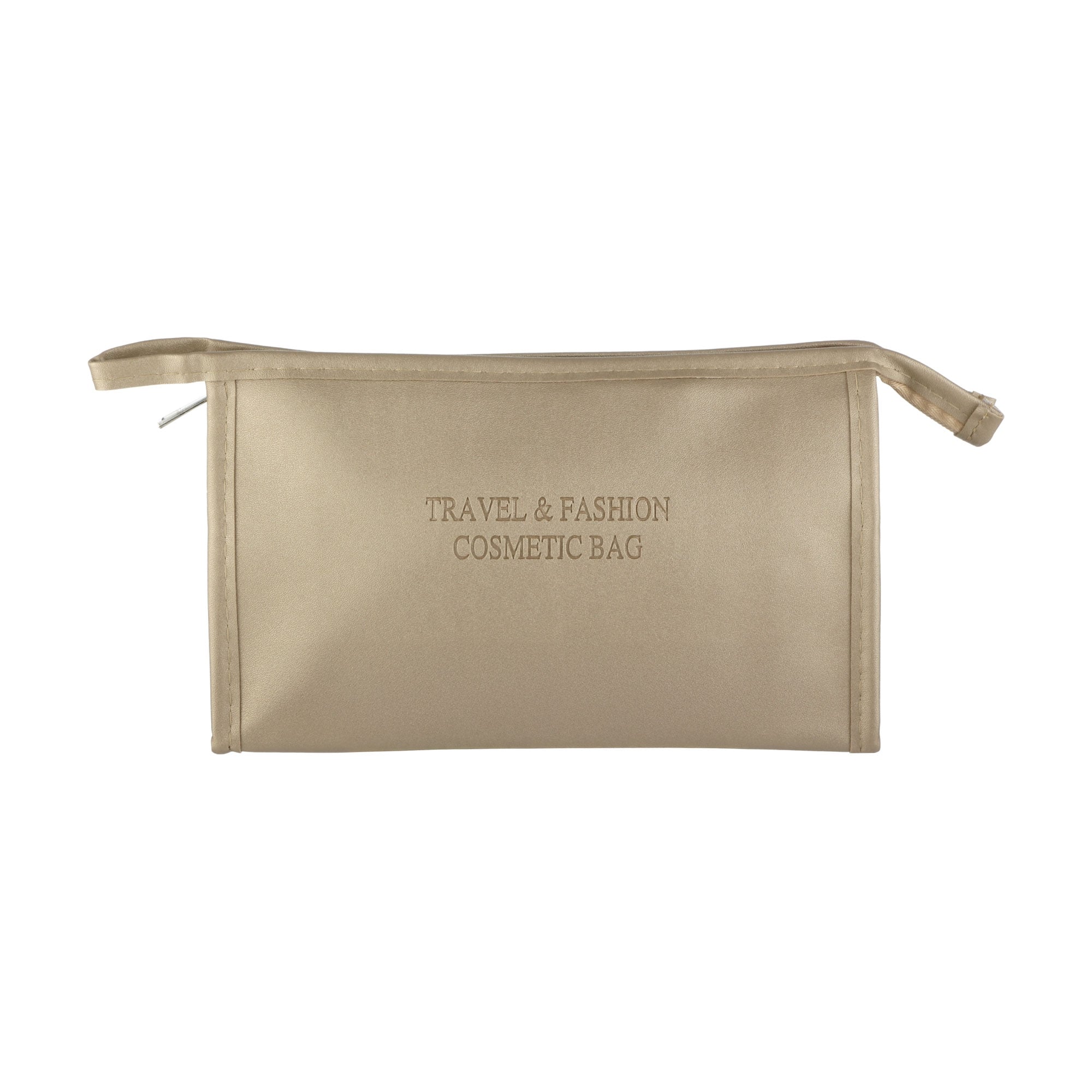 Косметичка Cosmo Shop Travel &amp; Fashion Cosmetic Bag, 22.5*14*6.5 см, золота, 1 шт (CS1133G)