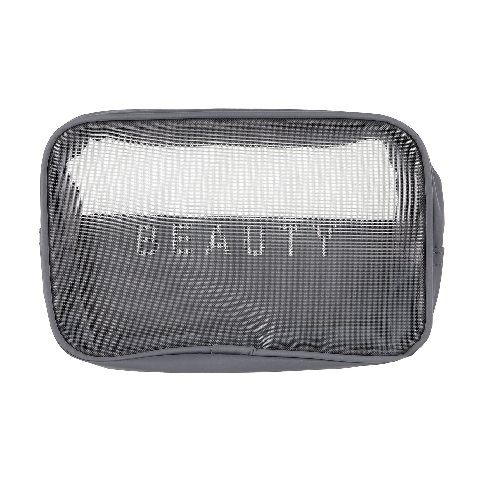 Косметичка для подорожей Cosmo Shop Beauty, 22*14*7 см, сіра, 1 шт (LX-020BN)
