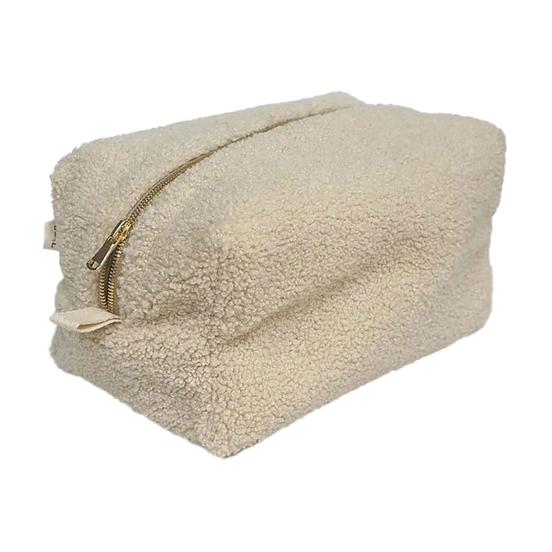 Косметичка Miso Your Favourite Bag Teddy бежева, велика, 27*18*16 см (T001-8)