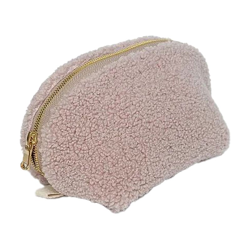 Косметичка Miso Your Favourite Bag Teddy пудрова, мала, 21*13*11 см (WW001-4)