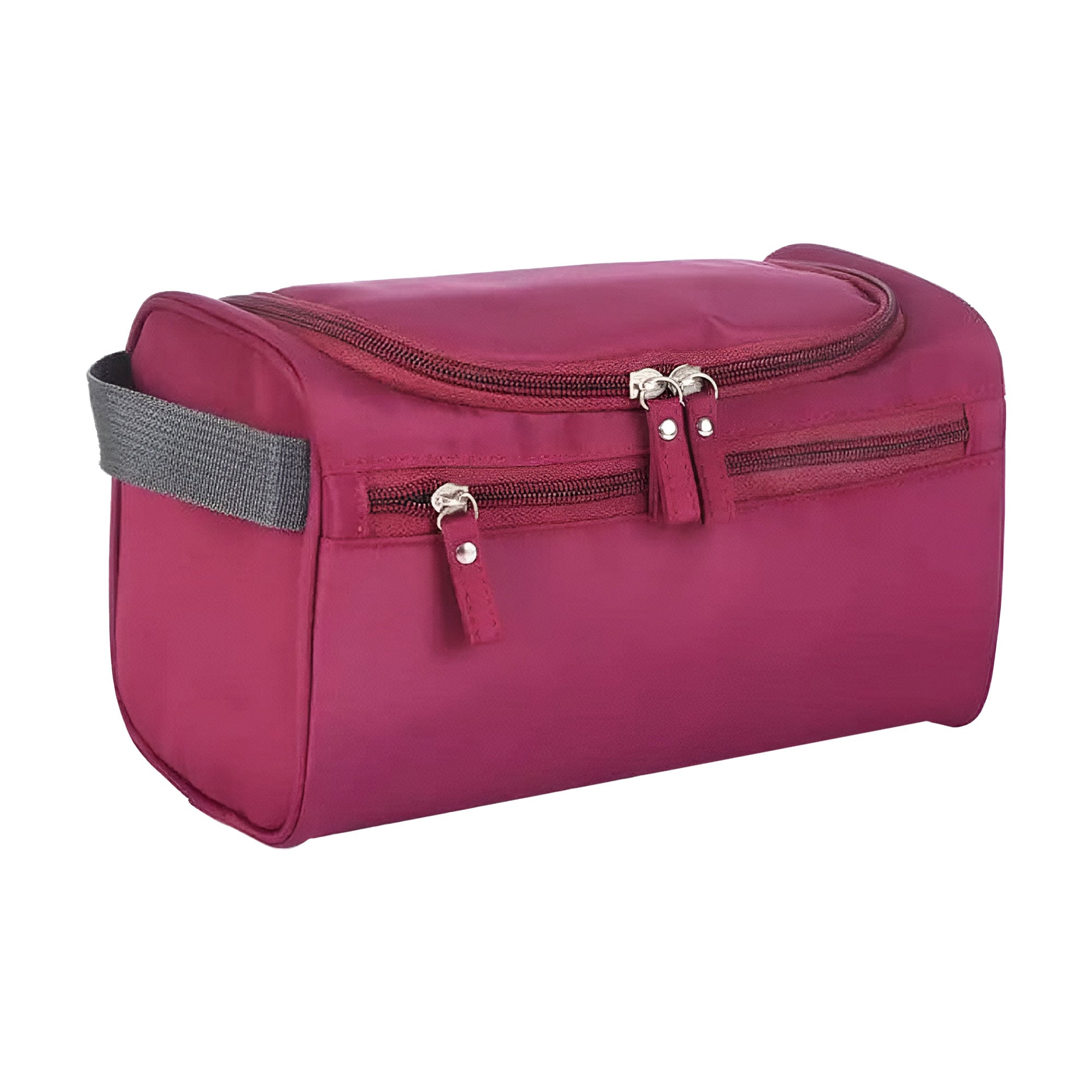 Косметична дорожня сумка Cosmo Shop водонепроникна, бордова, 25*14*13 см (LX-021BR)