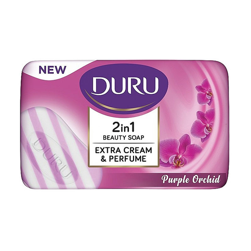 Косметичне мило Duru 2 in 1 Extra Cream &amp; Perfume Фіолетова орхідея, 100 г