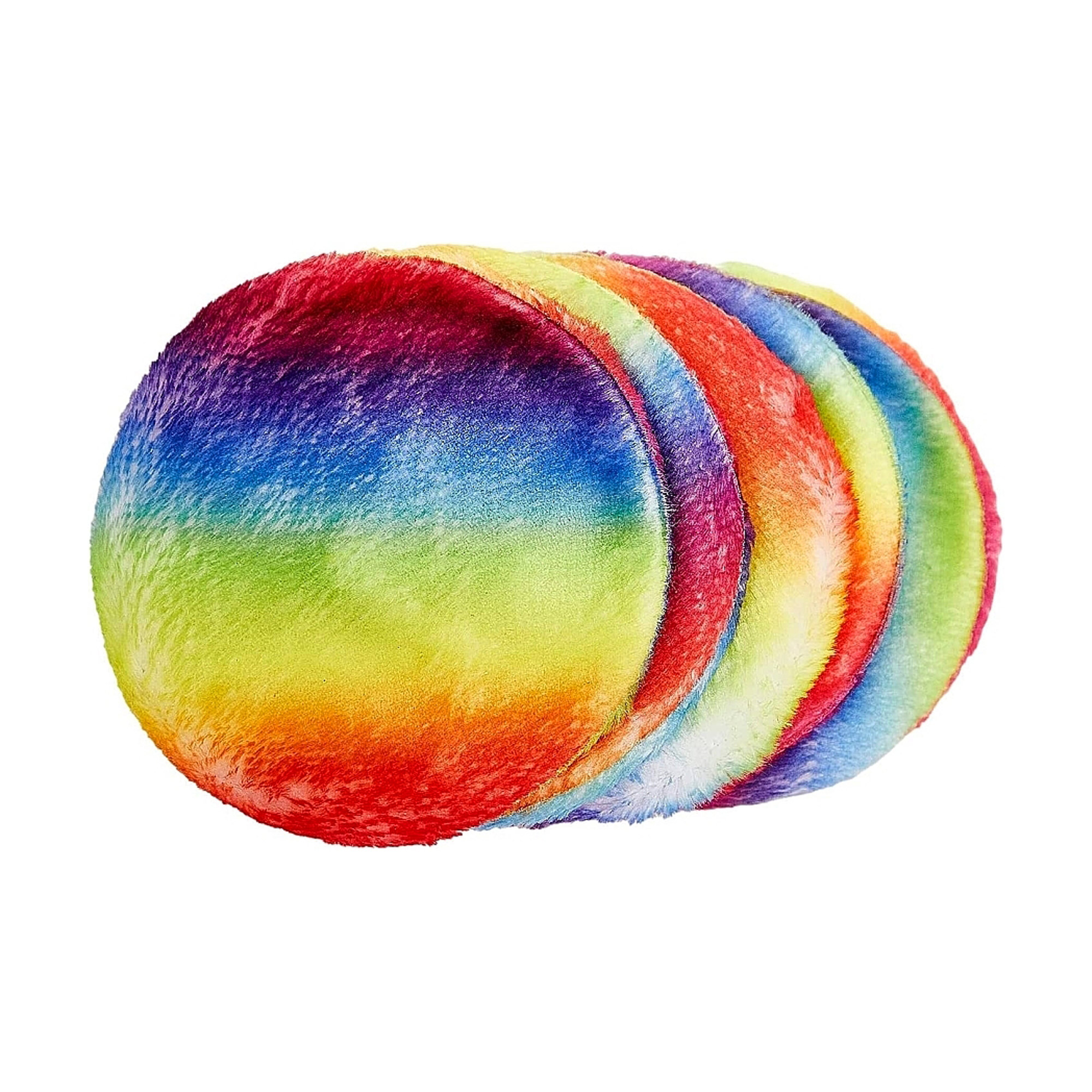 Косметичні диски для зняття макіяжу багаторазового використання Glov Rainbow Pads, 5 шт