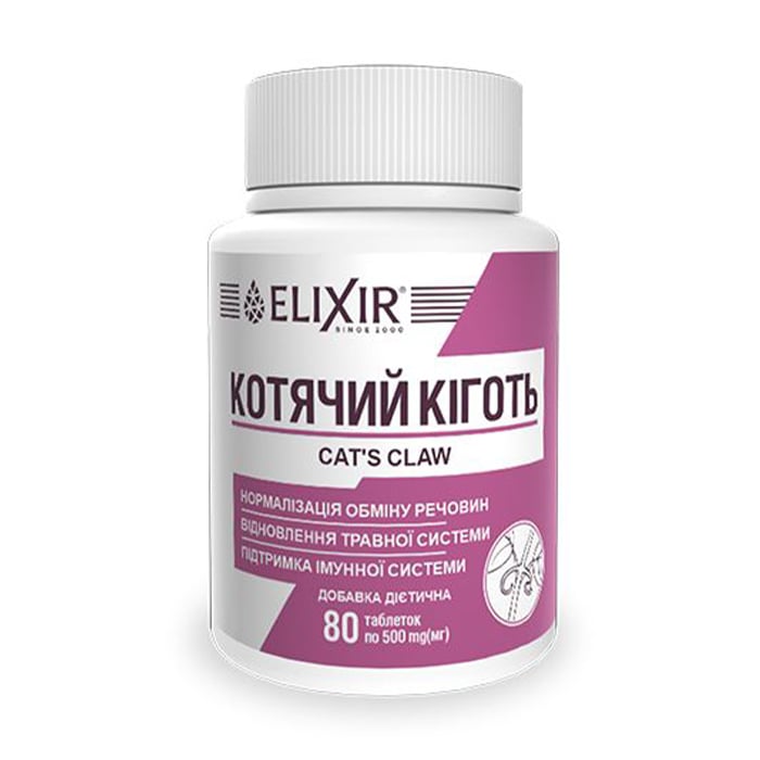 Котячий кіготь Кортес Cat's Claw, 80 таблеток