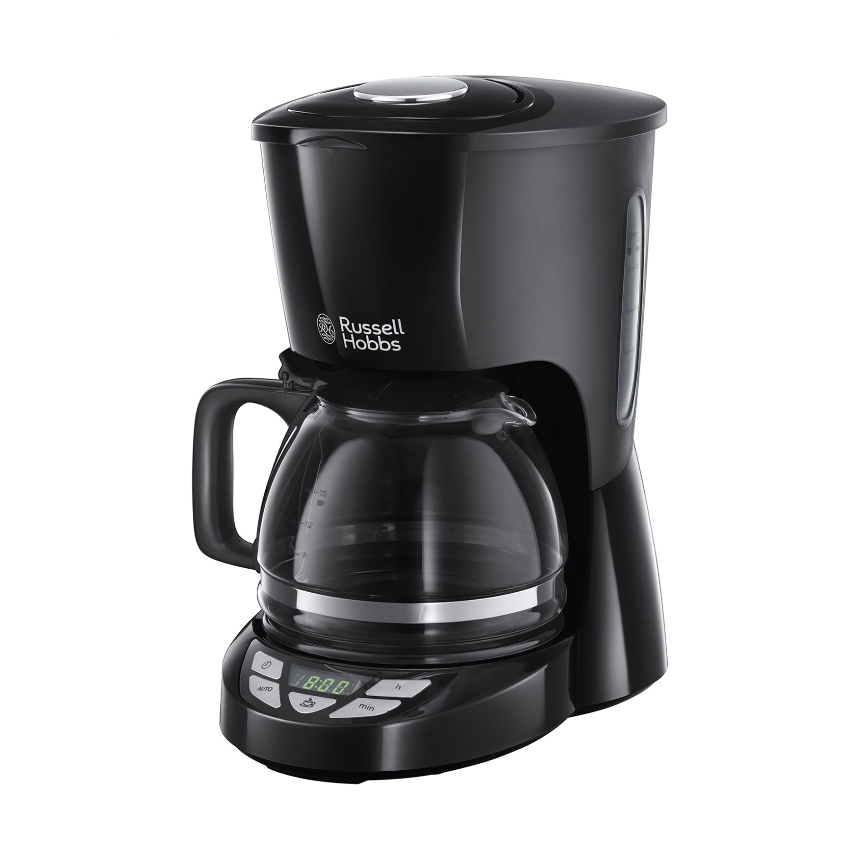 Крапельна кавоварка Russell Hobbs Textures Plus чорна, 1.25 л (22620-56)