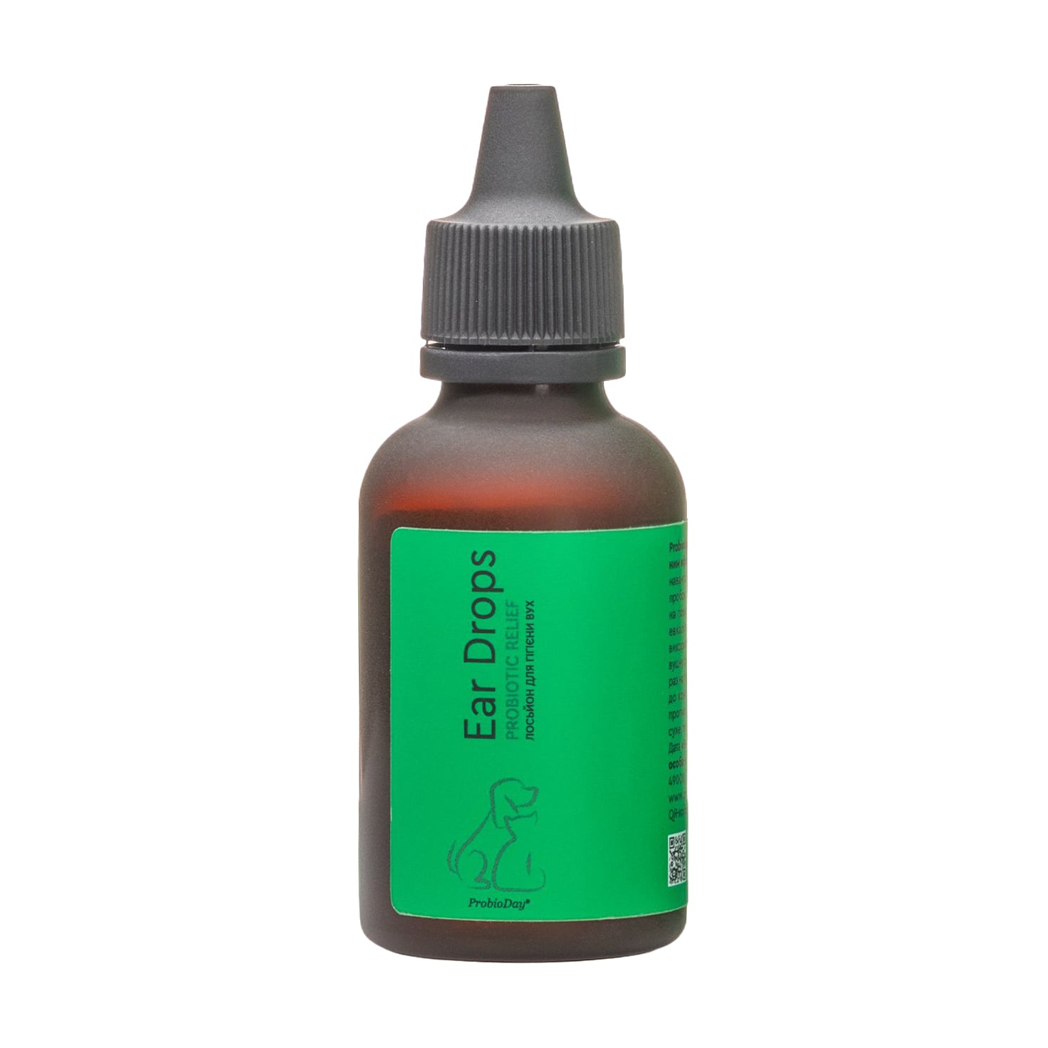 Краплі для очищення та догляду за вухами домашніх тварин ProbioDay Ear Lotion з антибактеріальним ефектом, 50 мл