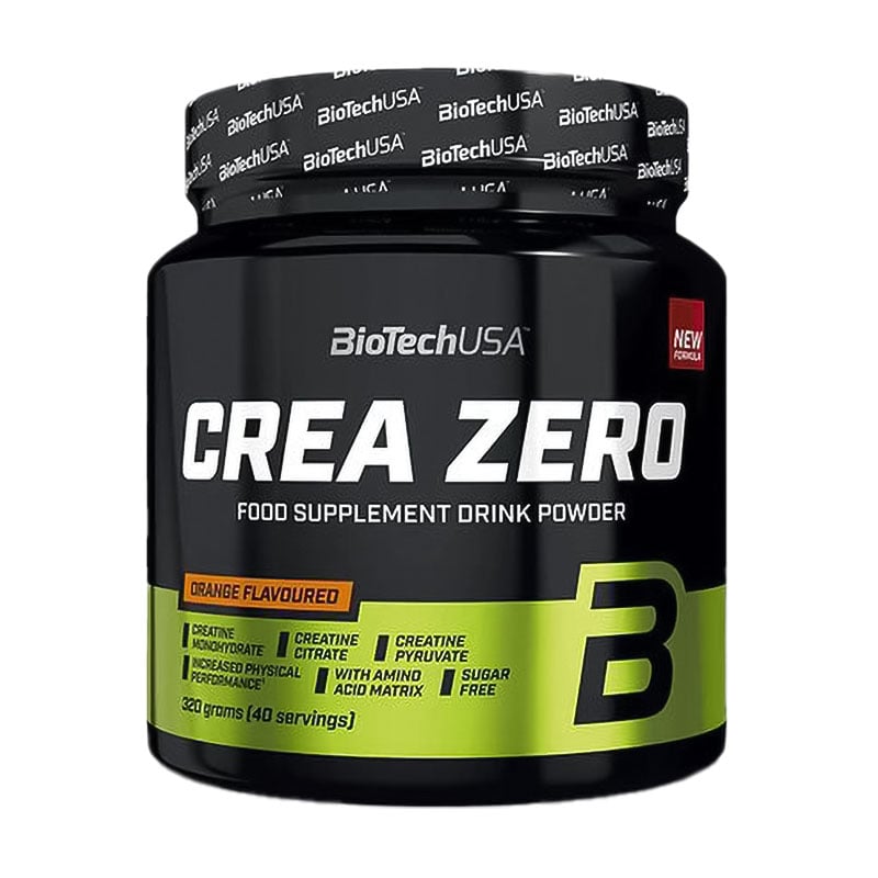 Креатин BioTechUSA Crea Zero Апельсин, в порошку, 320 г