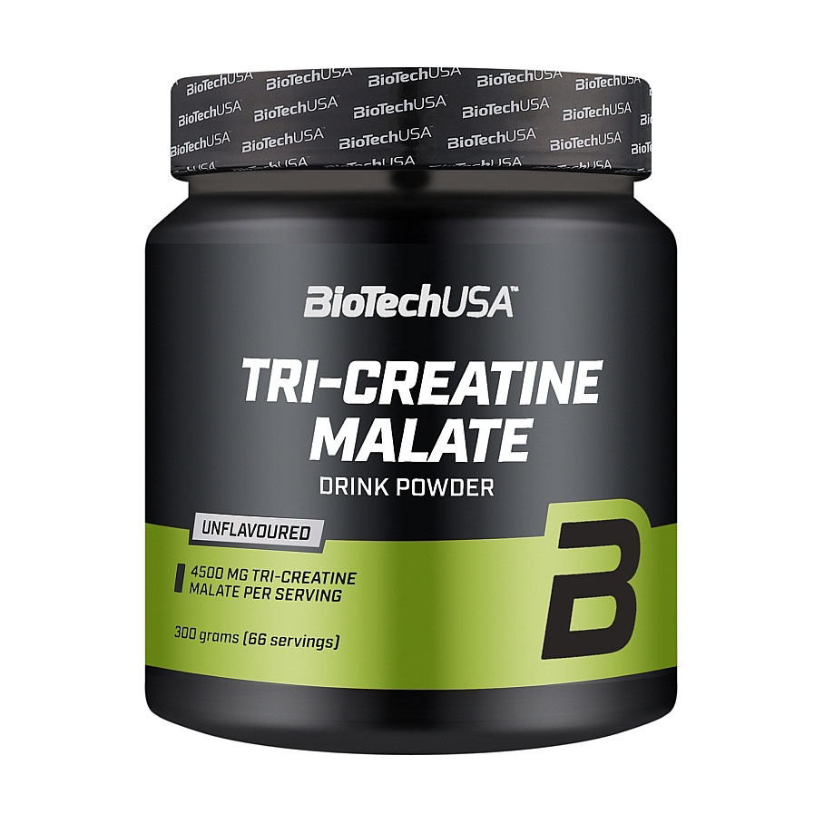 Креатин BioTechUSA Tri-Creatine Malate в порошку, 3000 мг, 300 г