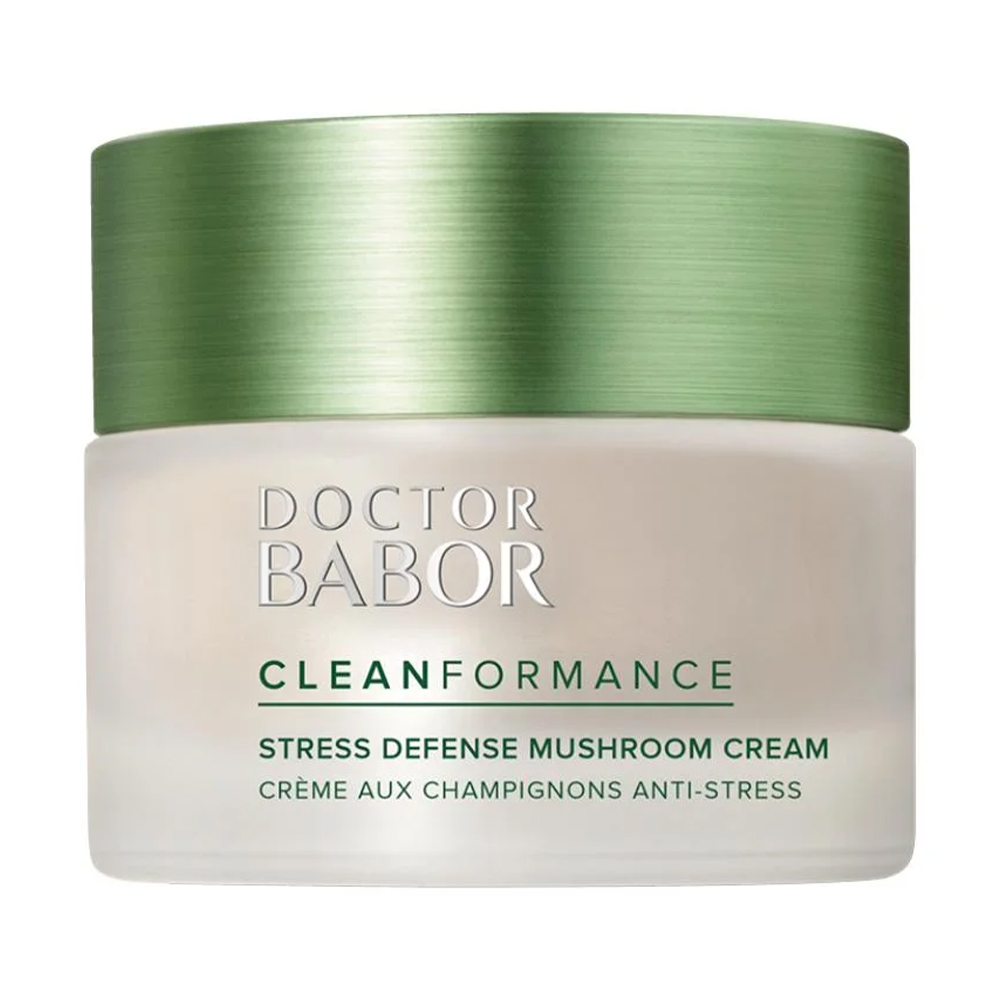 Крем-антистрес для обличчя Babor Doctor Babor Clean Formance Stress Defense Mushroom Cream з екстрактом грибів, 50 мл
