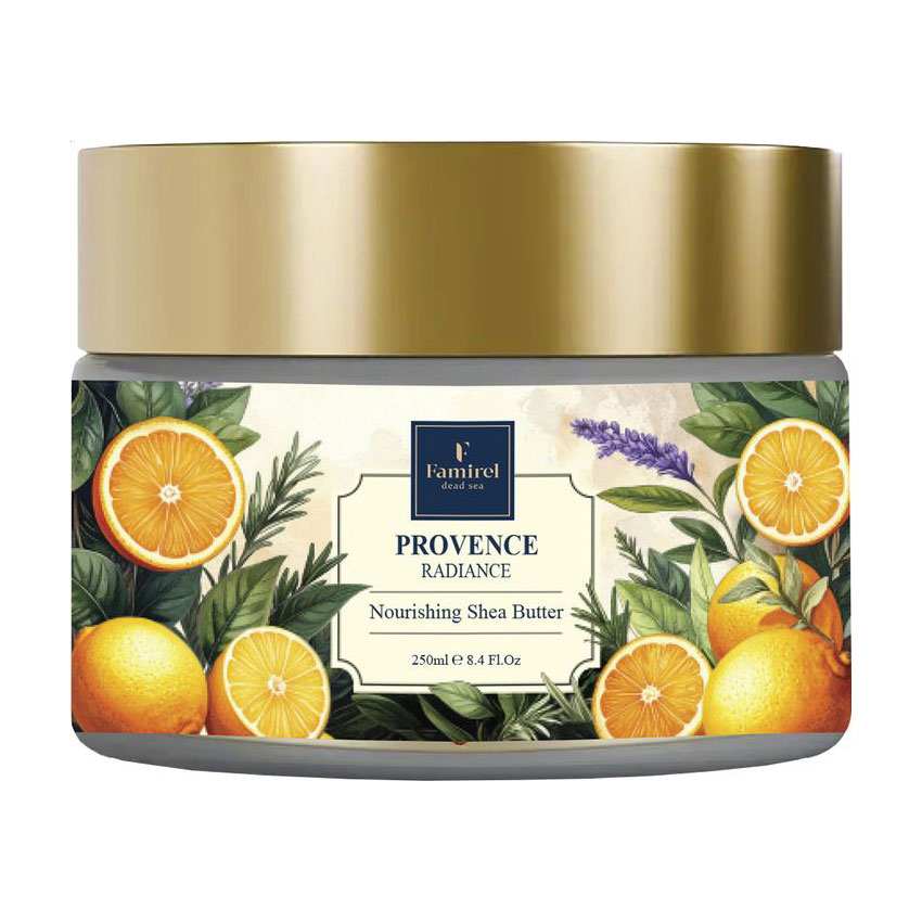 Крем-батер для тіла Famirel Provence Radiance Noirishing Shea Butter Живлення, з олією ши, 250 мл