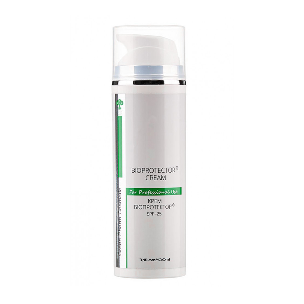 Крем біопротектор для обличчя Green Pharm Cosmetic Bioprotector Cream PH 5.5, SPF 25, 100 мл