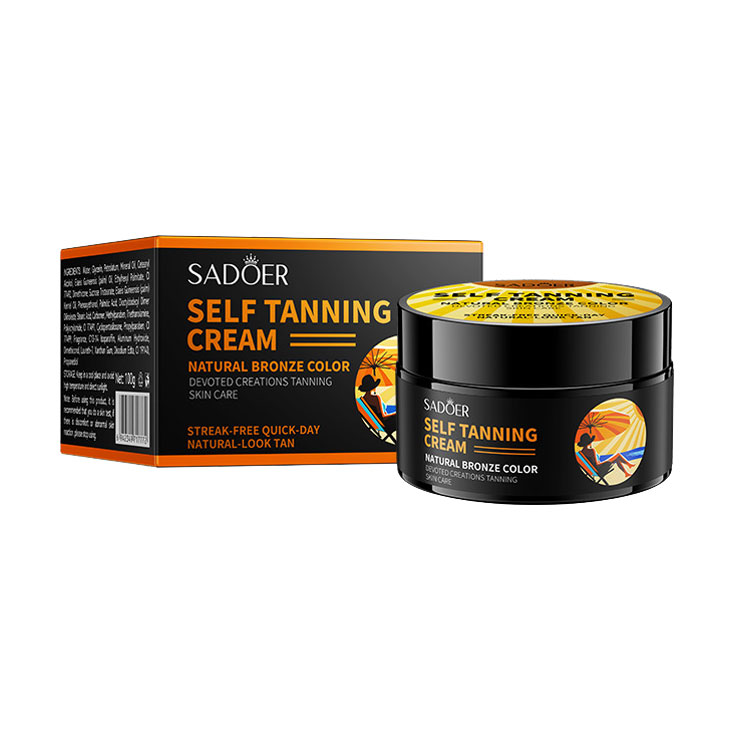 Крем для автозасмаги Sadoer Self Tanning Cream, 100 г