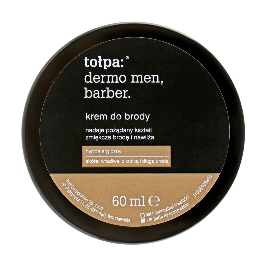Крем для бороди Tolpa Dermo Men Barber., 60 мл