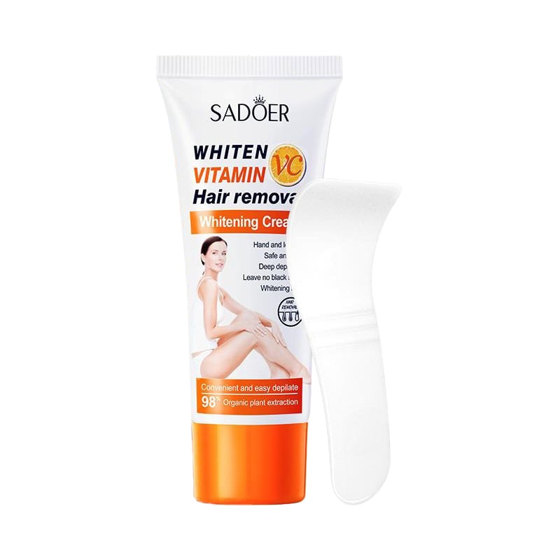 Крем для депіляції Sadoer Vitamin C Hair Removal Whitening Cream, 60 г