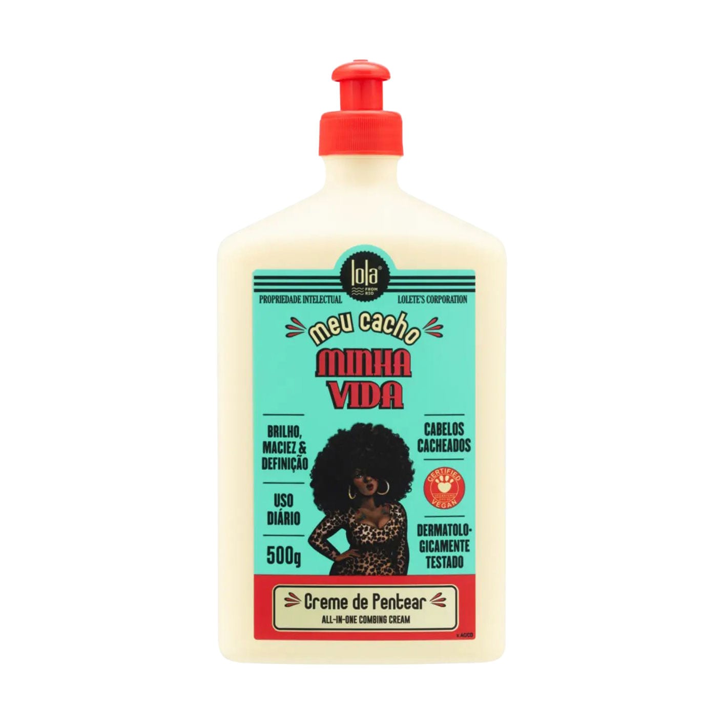 Крем для надання форми локонам Lola From Rio Meu Cacho Minha Vida Curl Defining Cream, 500 г