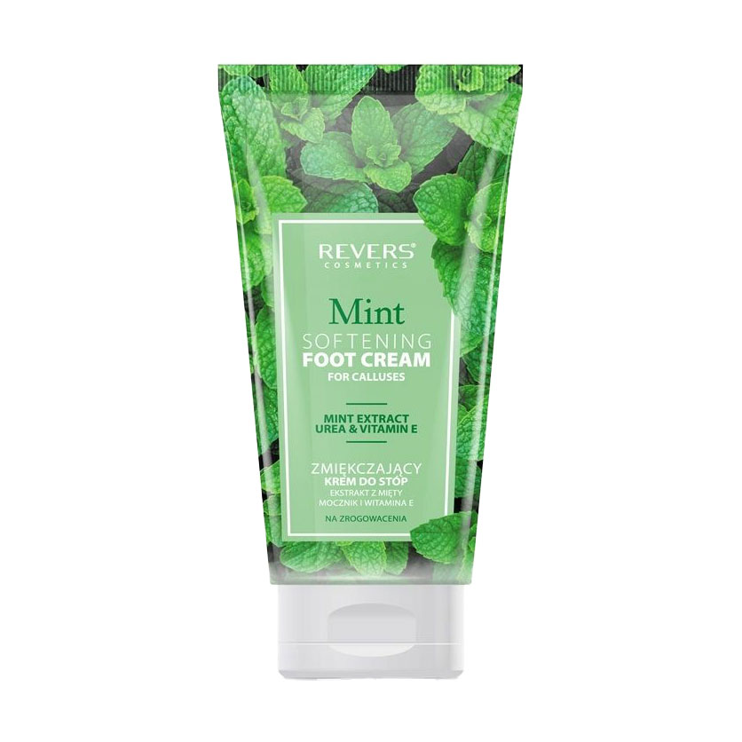 Крем для ніг Revers Cosmetics Mint Softening Foot Cream, 150 мл