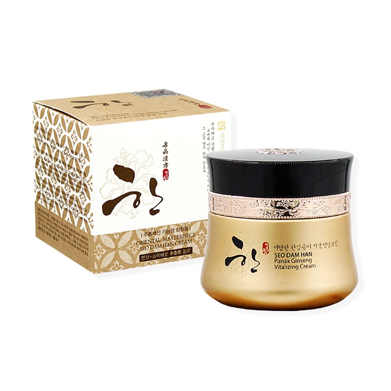 Крем для обличчя 3W Clinic Seo Dam Han Panax Ginseng Vitalizing Cream, 55 г