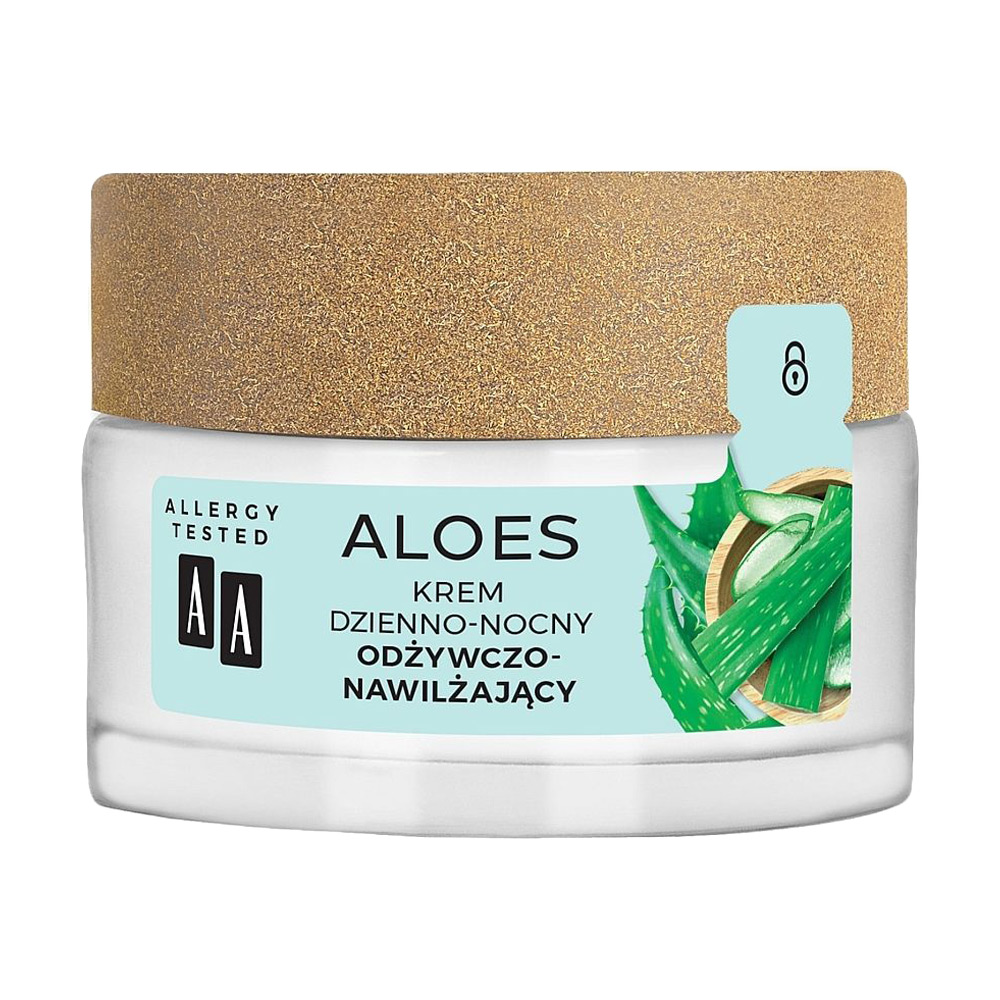 Крем для обличчя AA Aloes Зволоження та живлення, 50 мл