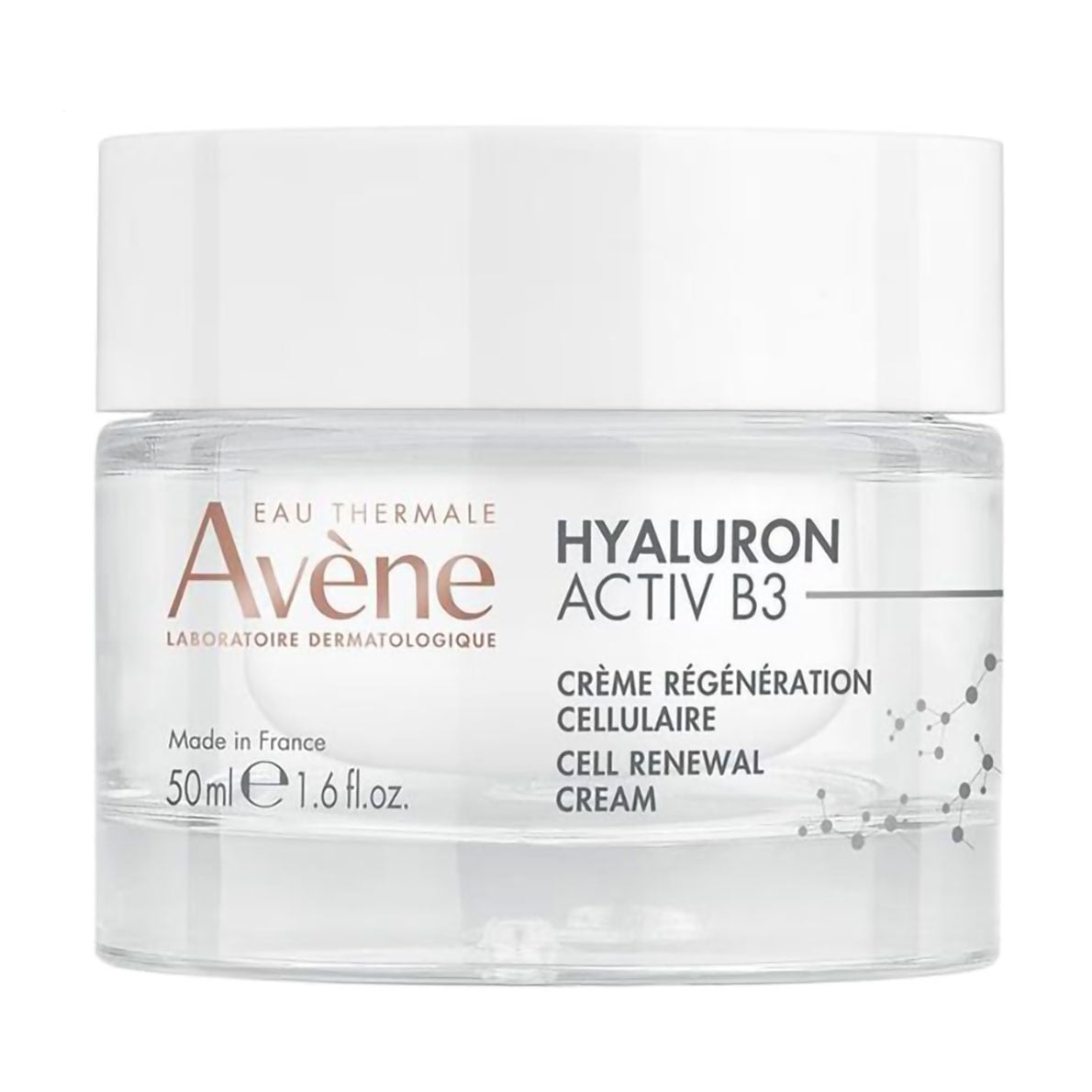 Крем для обличчя Avene Hyaluron Activ B3 Cellular Regenerating Cream для регенерації клітин, 50 мл