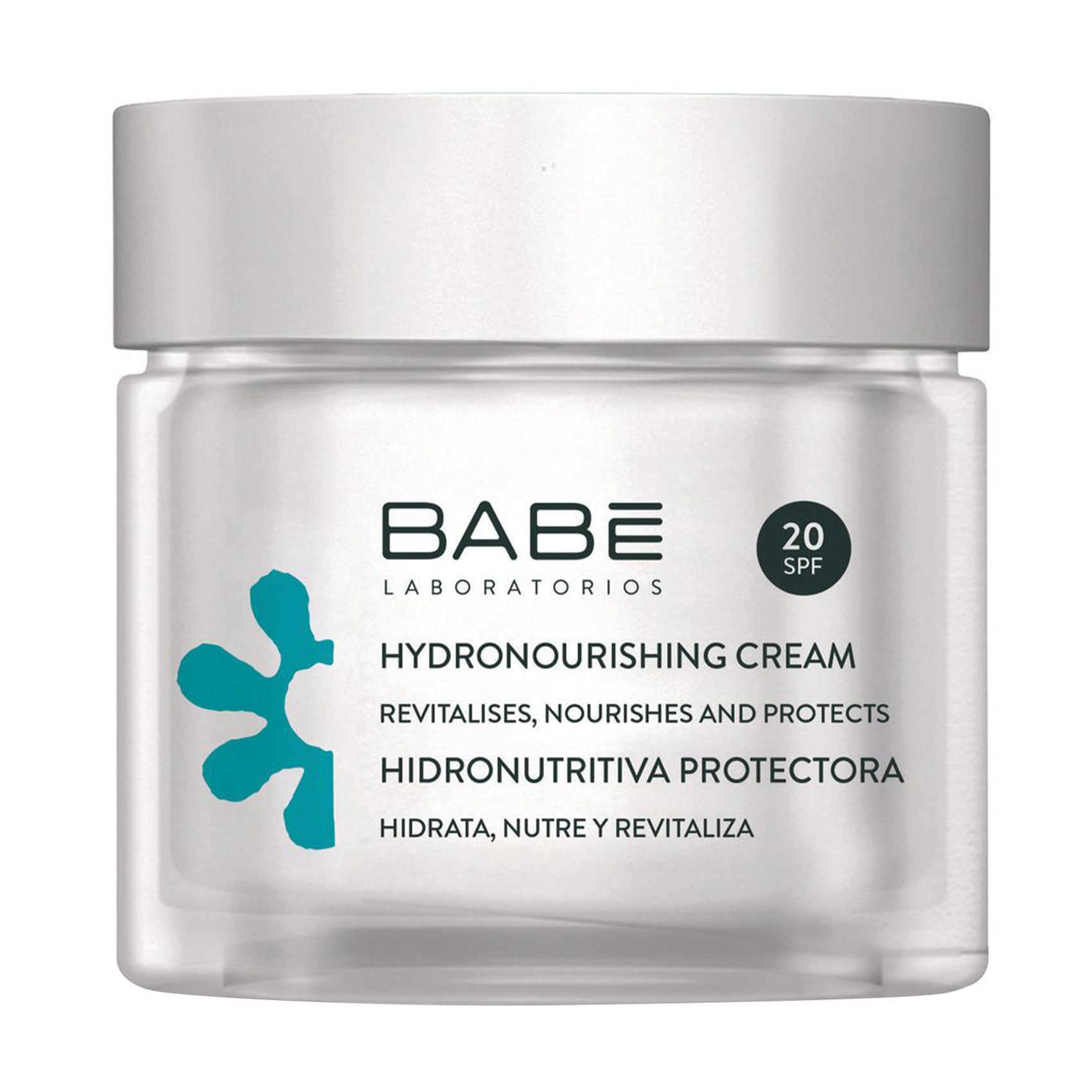 Крем для обличчя BABE Laboratorios Hydro Nourishing Cream зволожувальний, живильний, SPF 20, 50 мл